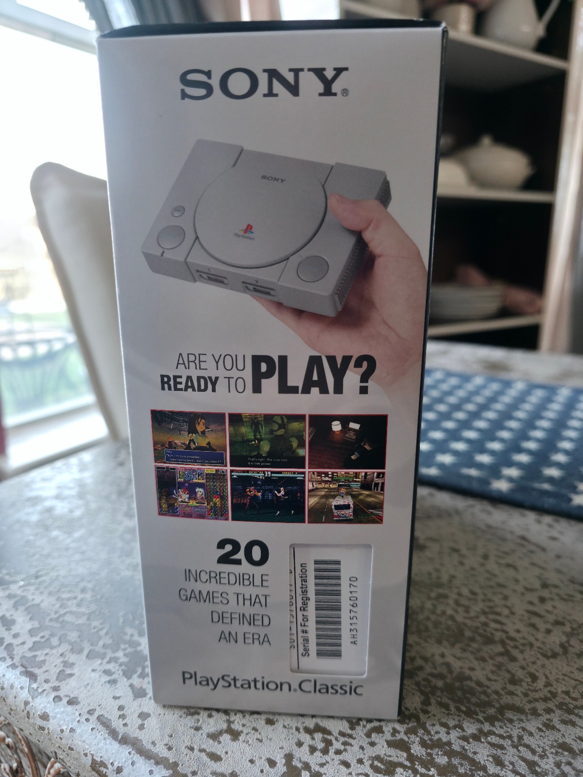 Sony PlayStation Classic Mini Console w/8bitdo USB Wireless 2 Adapter