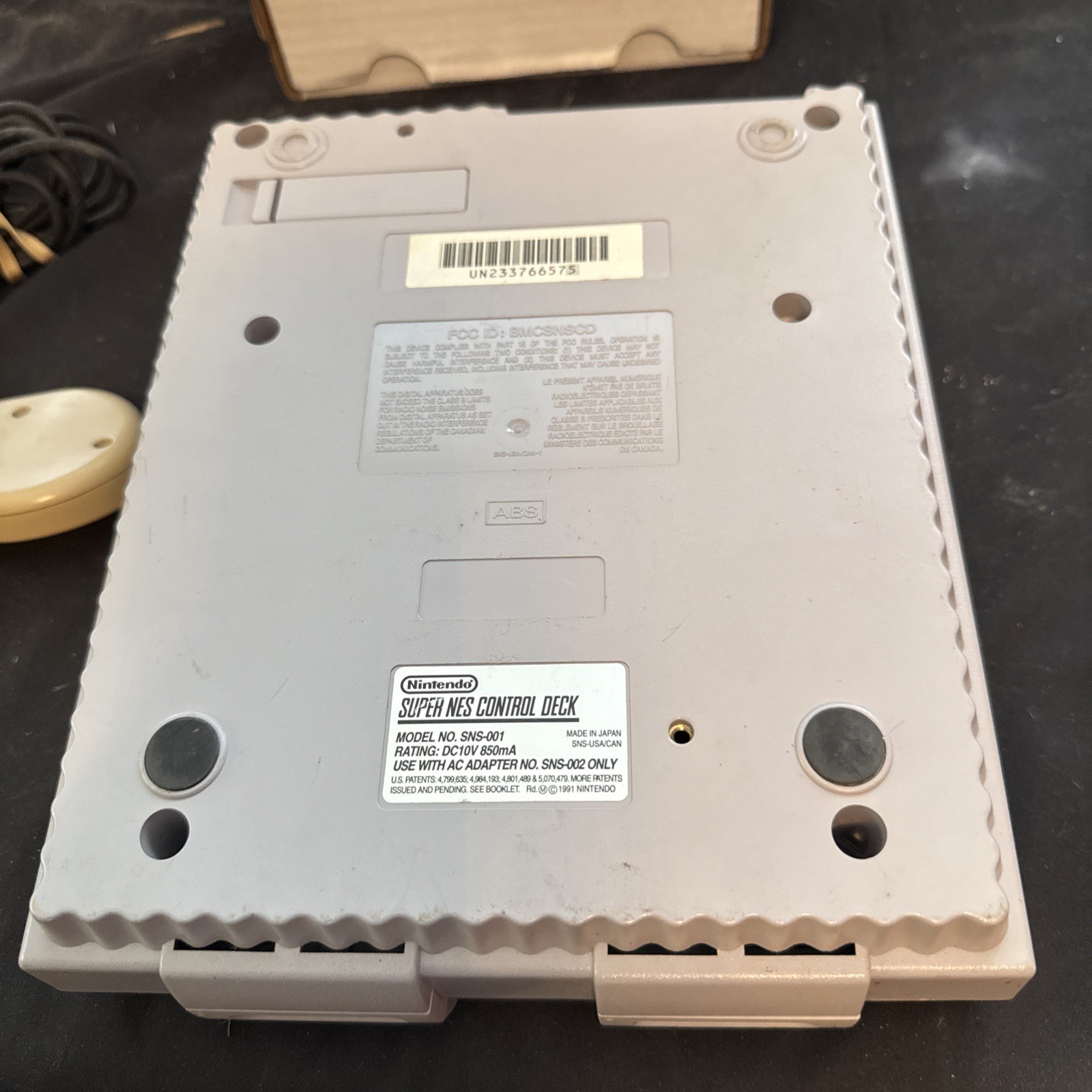 Super Nintendo With 2 Controllers And 6 Games