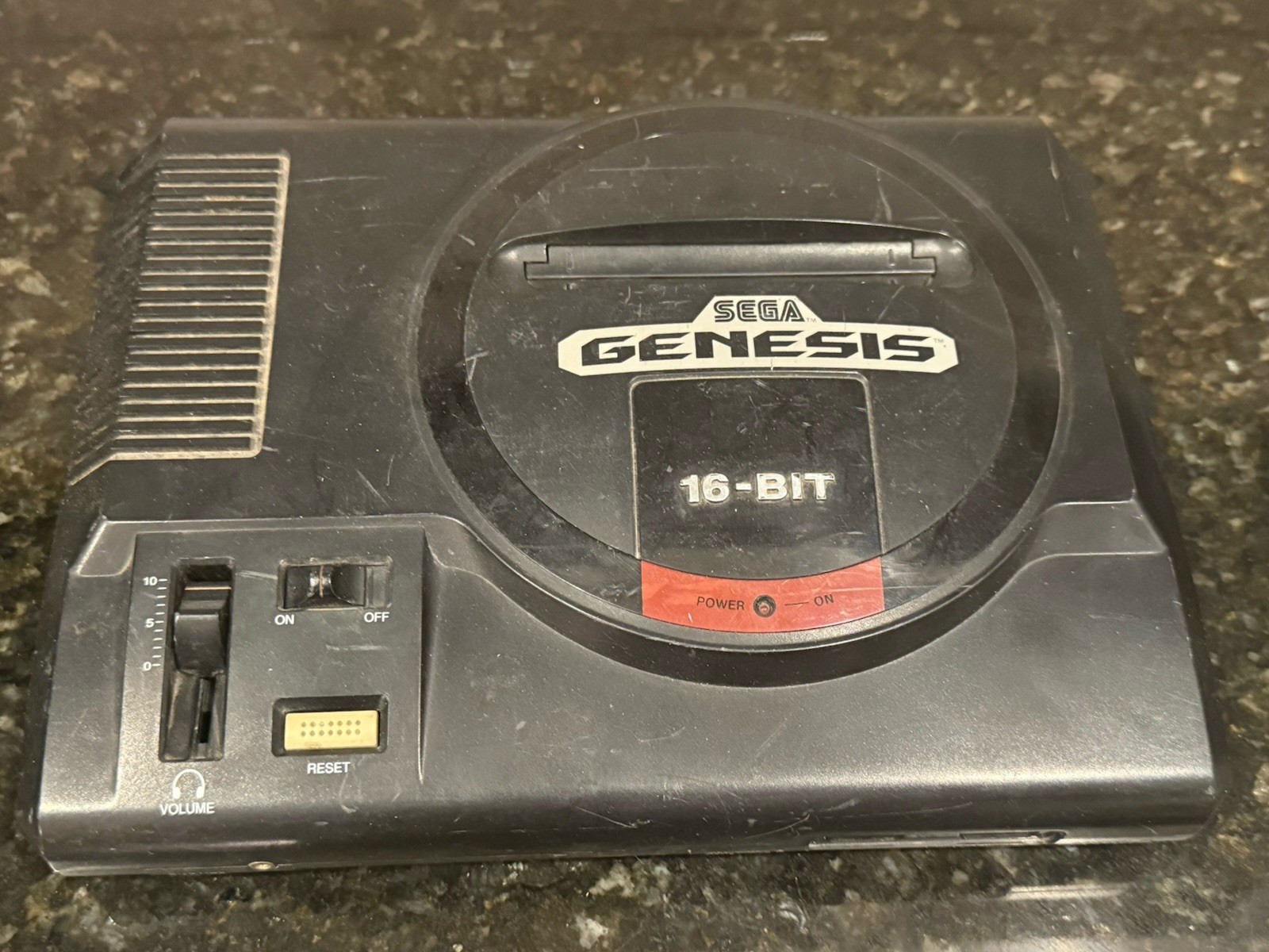 Sega Genesis Model 1601 Works No Cables No Games No Controllers Included