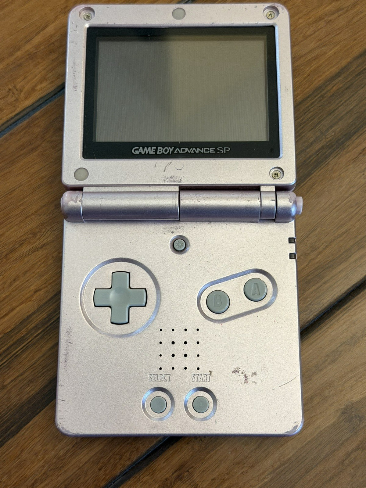 Authentic Nintendo Game Boy Advance SP GBA SP – Pearl Pink-AGS-001 Charger Game
