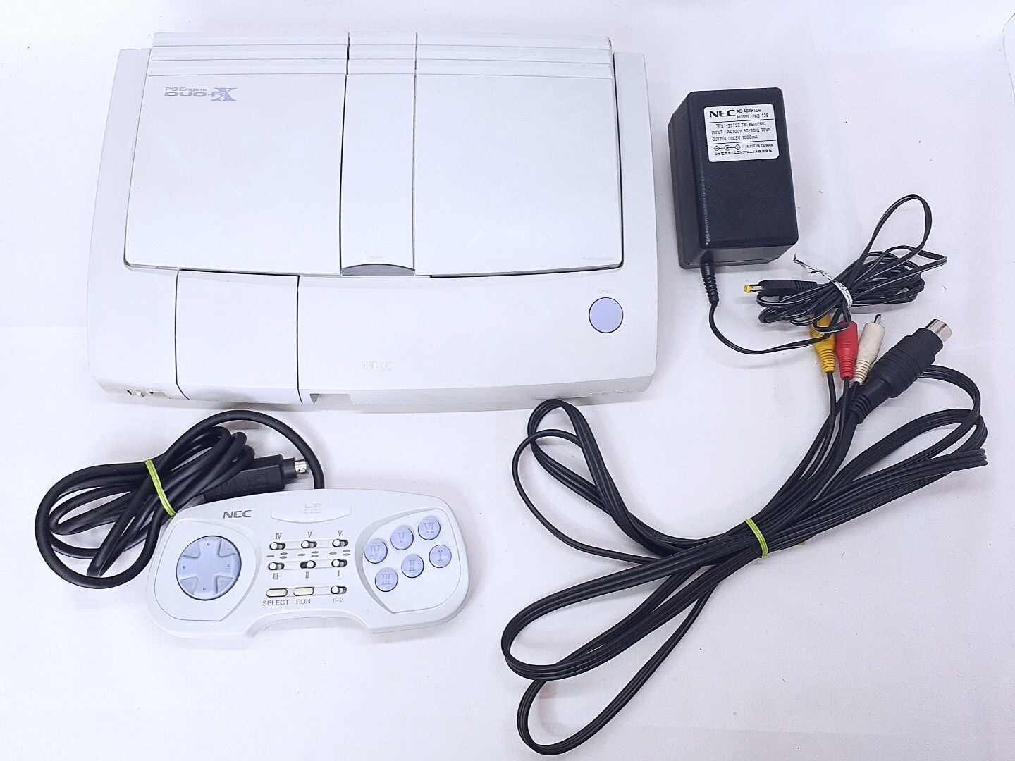 PC Engine Duo-RX console set Super CD-Rom2 NTSC-J Tested