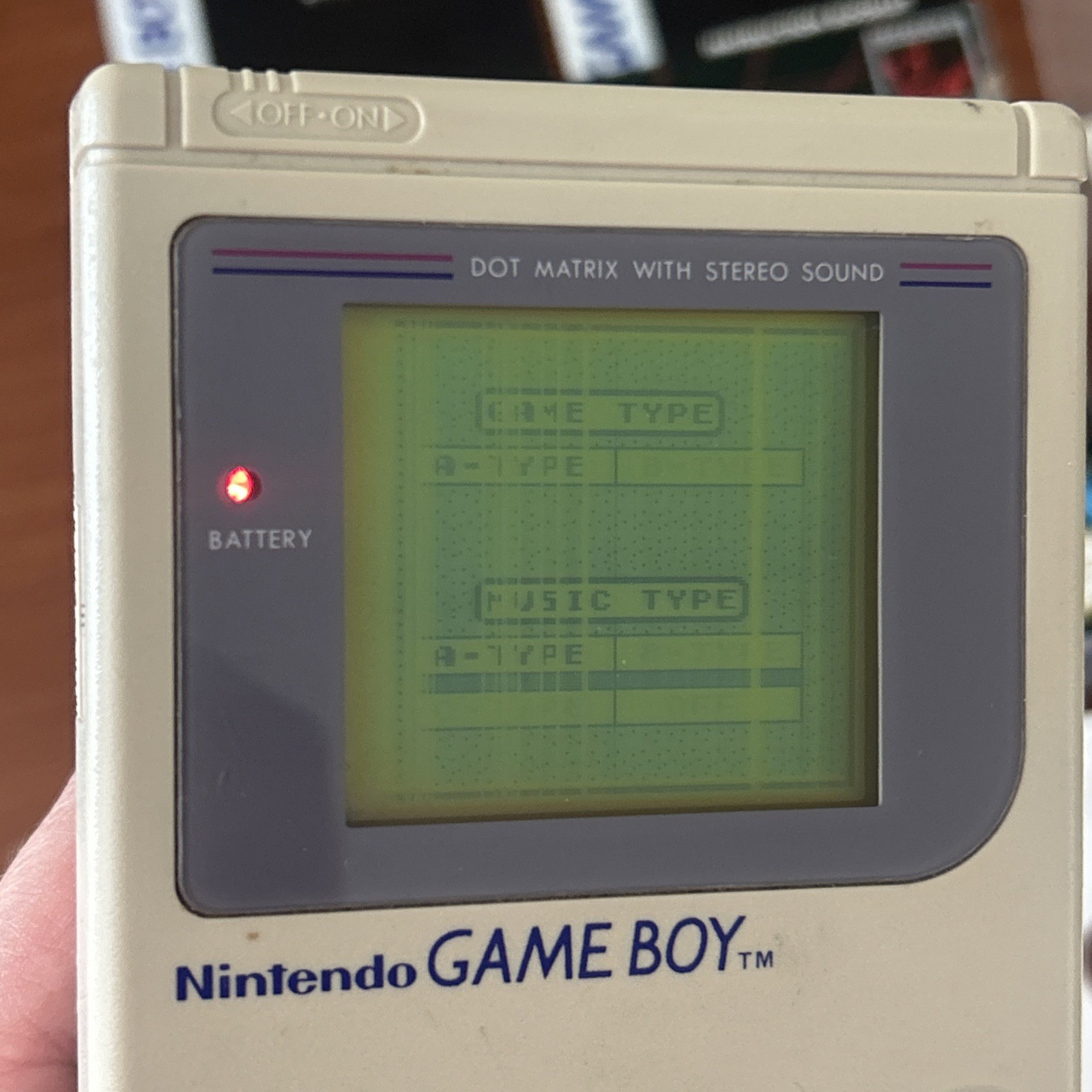 Original Nintendo Game Boy Console CIB With Tetris Gameboy For Repair