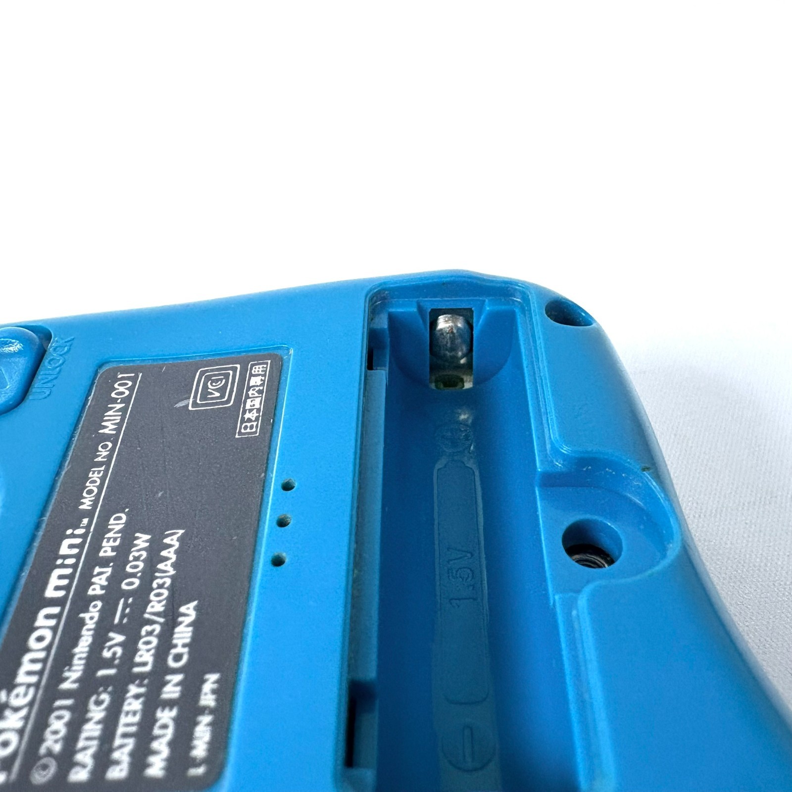 Nintendo Pokemon Mini Console Wooper Blue w/ Shock Tetris [Excellent]