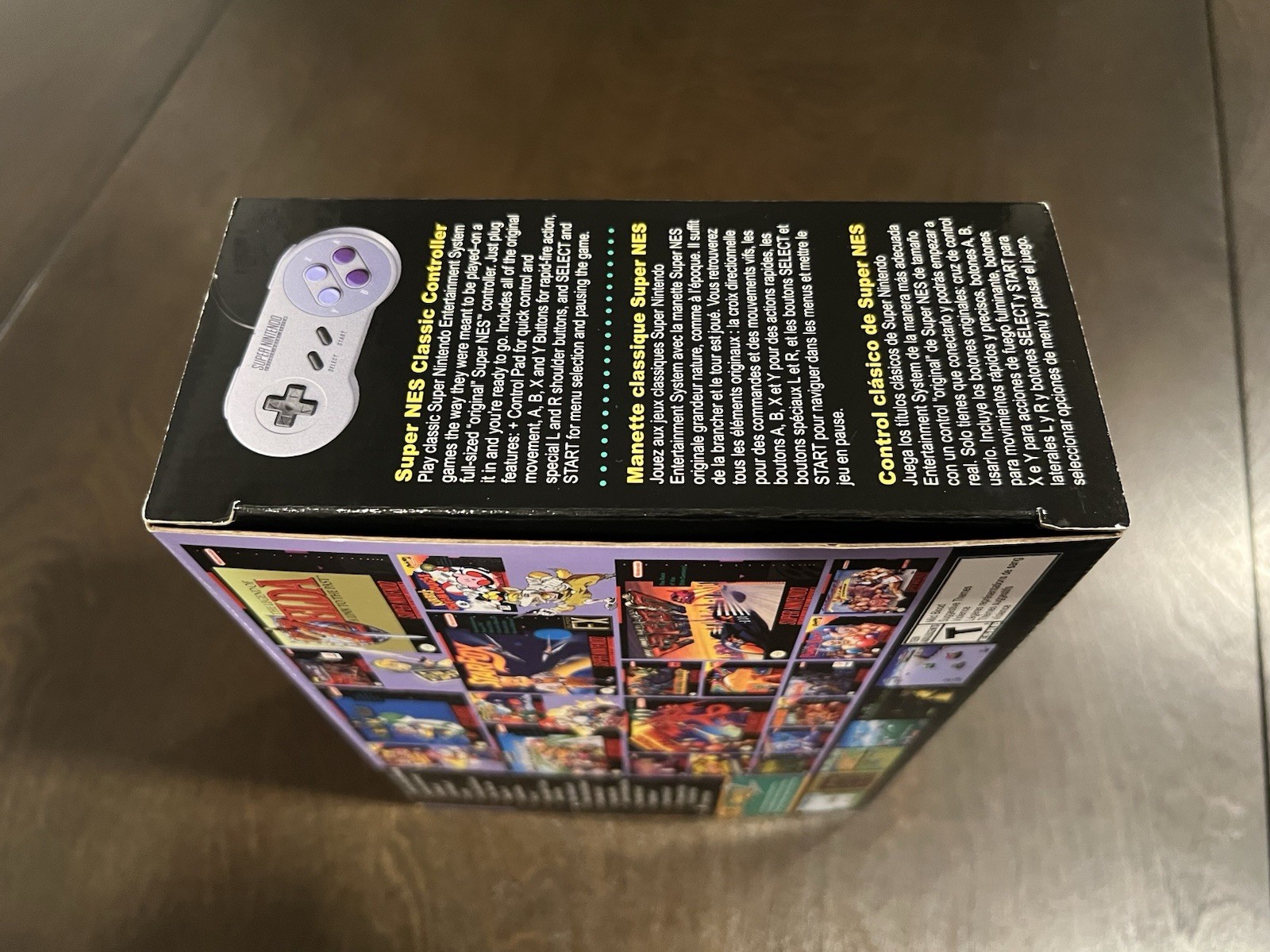 Authentic Super Nintendo Classic Edition Mini w/ original receipt