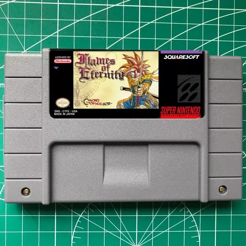 Flames of Eternity Chrono Trigger US Console Cartridge SNES
