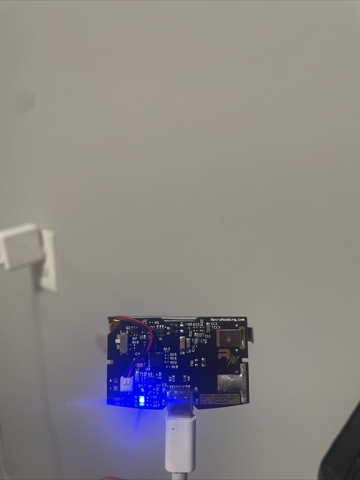 Game Boy Advance CUSTOM USB C Charging With Sd Cards And Yea