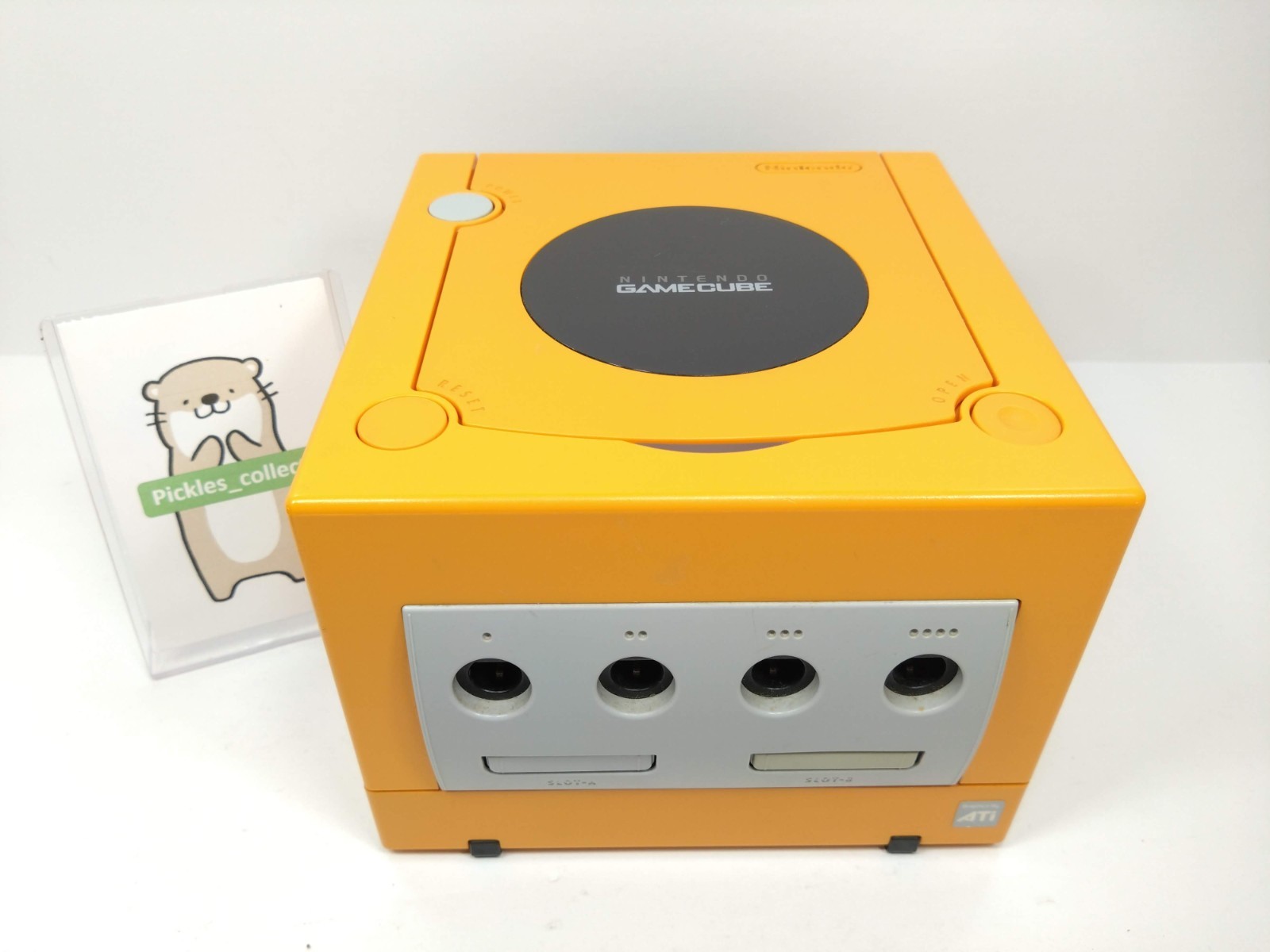 GameCube DOL-001 Orange Console set Tested Language Japanese GC Nintendo 0527E