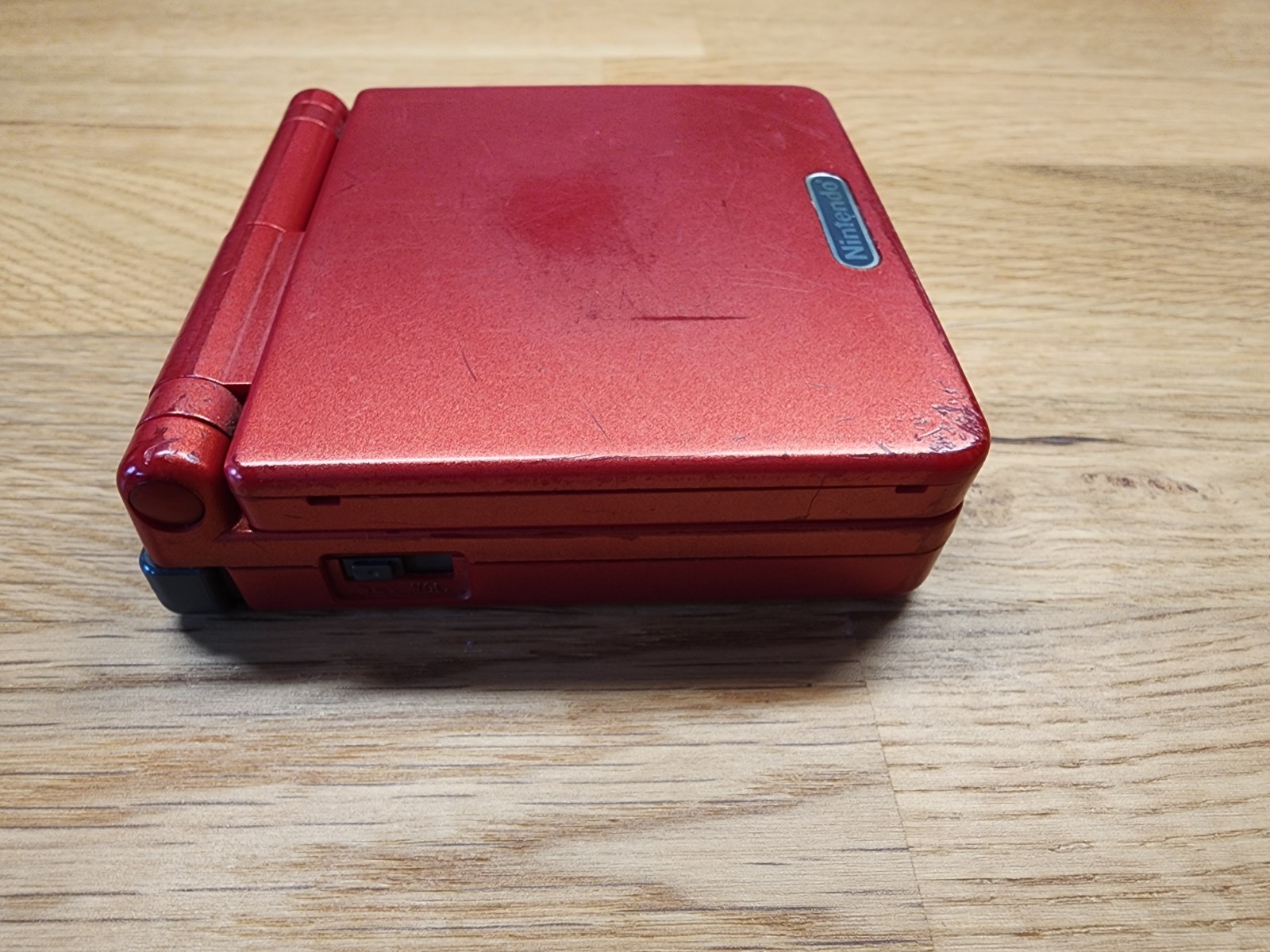 Nintendo GameBoy Advance SP Red AGS-001, Tested & Working Great!