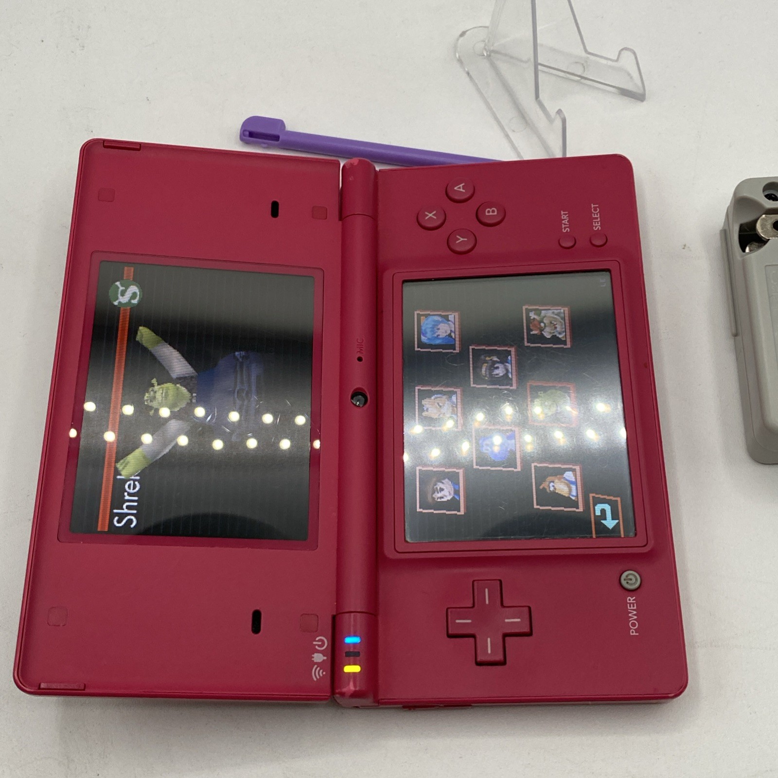 Nintendo DSi Hot Pink – Includes Preloaded Library (Large Collection)