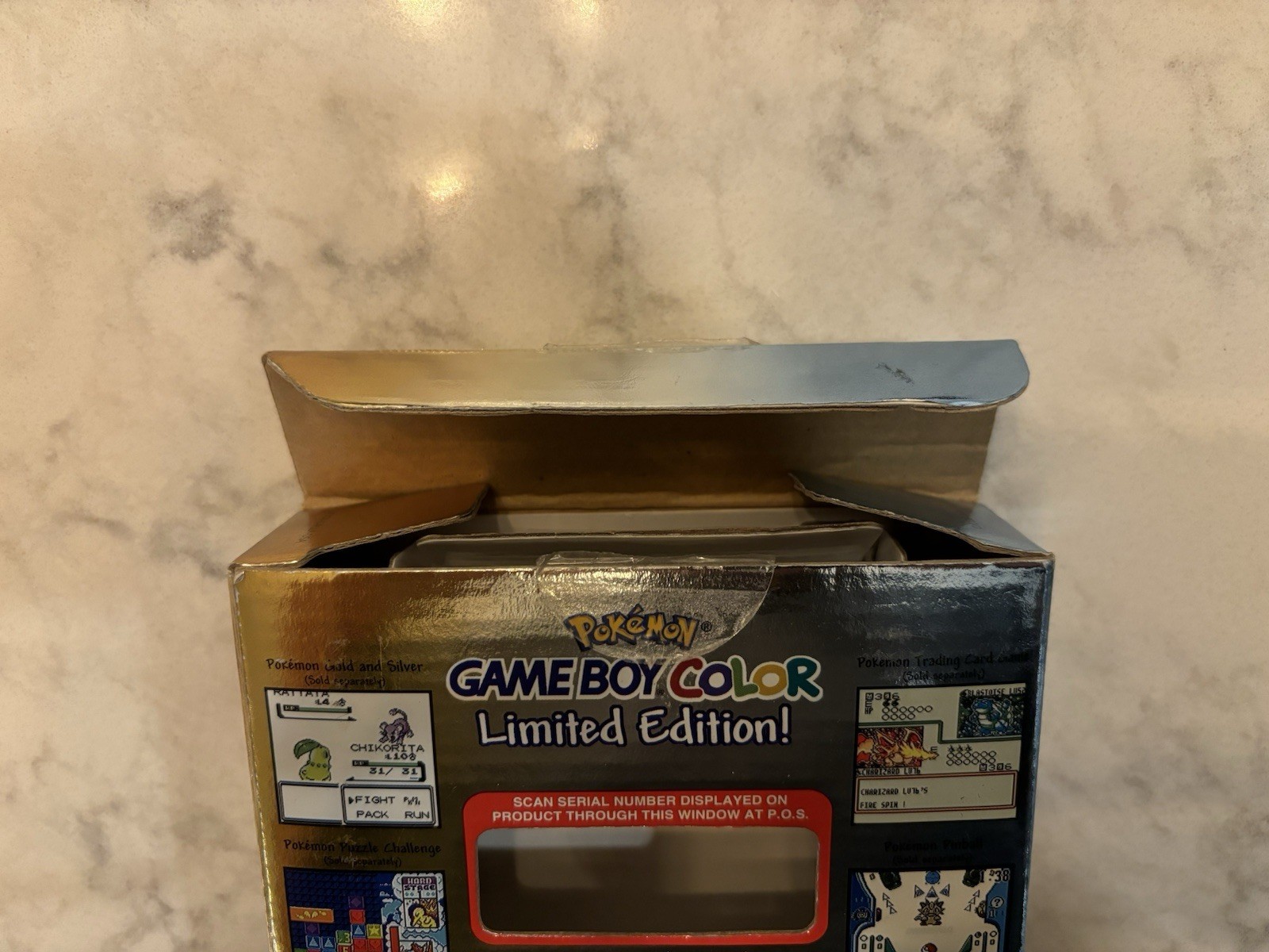Nintendo Gameboy Color Console – US Pokemon Pikachu Edition With Box And Manuals