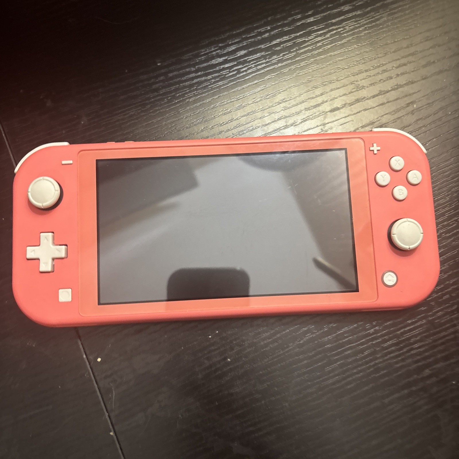 Nintendo Switch Lite Coral Pink 32GB Tested Working No Charger Read Description