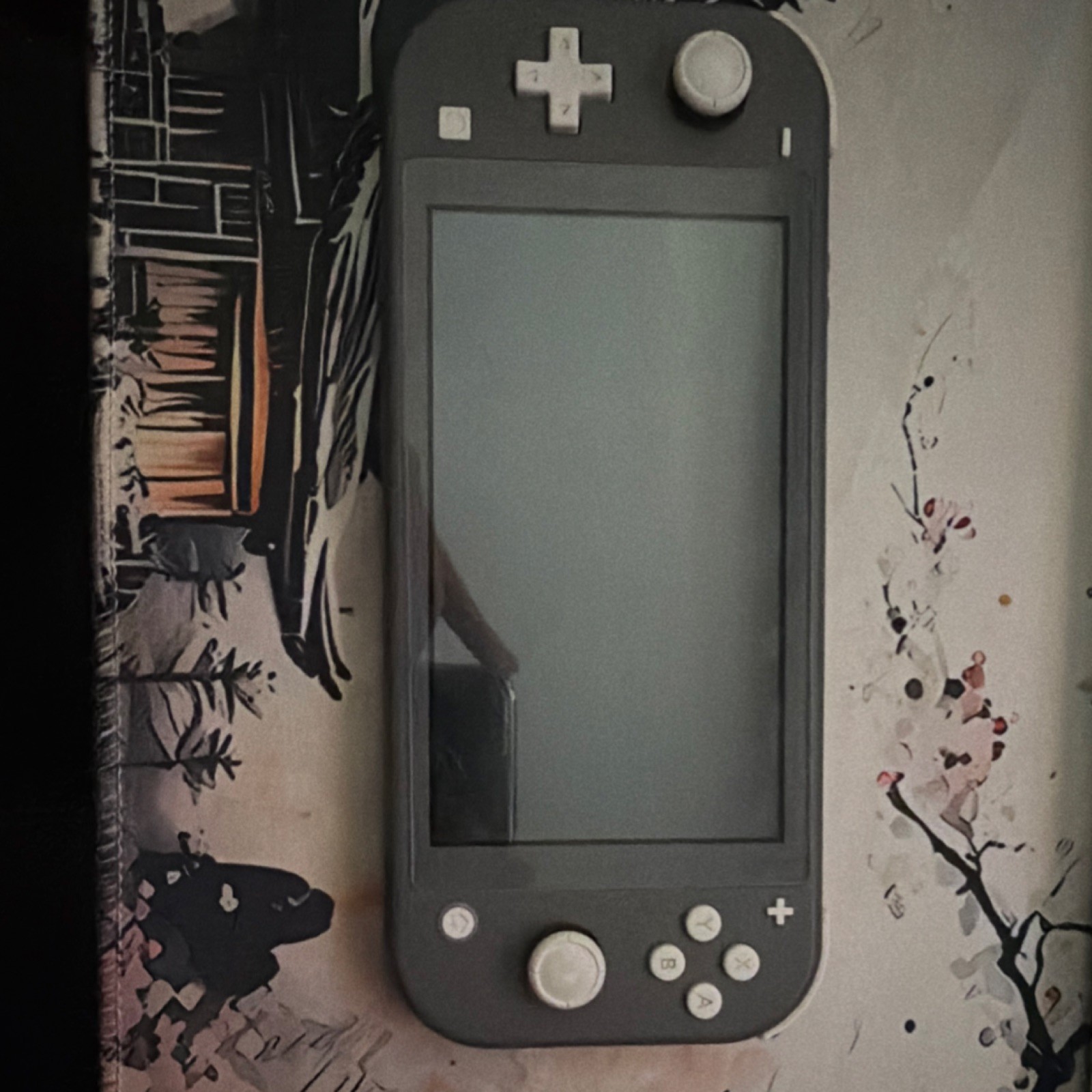 Nintendo Switch Lite Gray Handheld Wi-Fi Console USB-C Headphone Jack