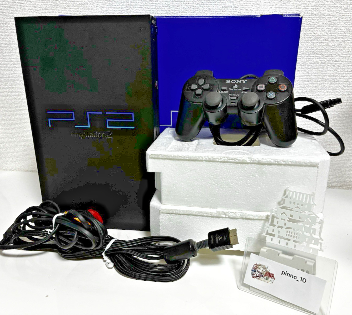 PlayStation 2 SCPH-30000 Console PS2 Original Box NTSC-J Used Tested Working