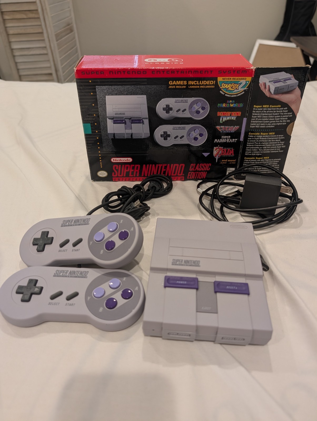 Nintendo SNES Classic Console – 20+ Classic games Pre-installed