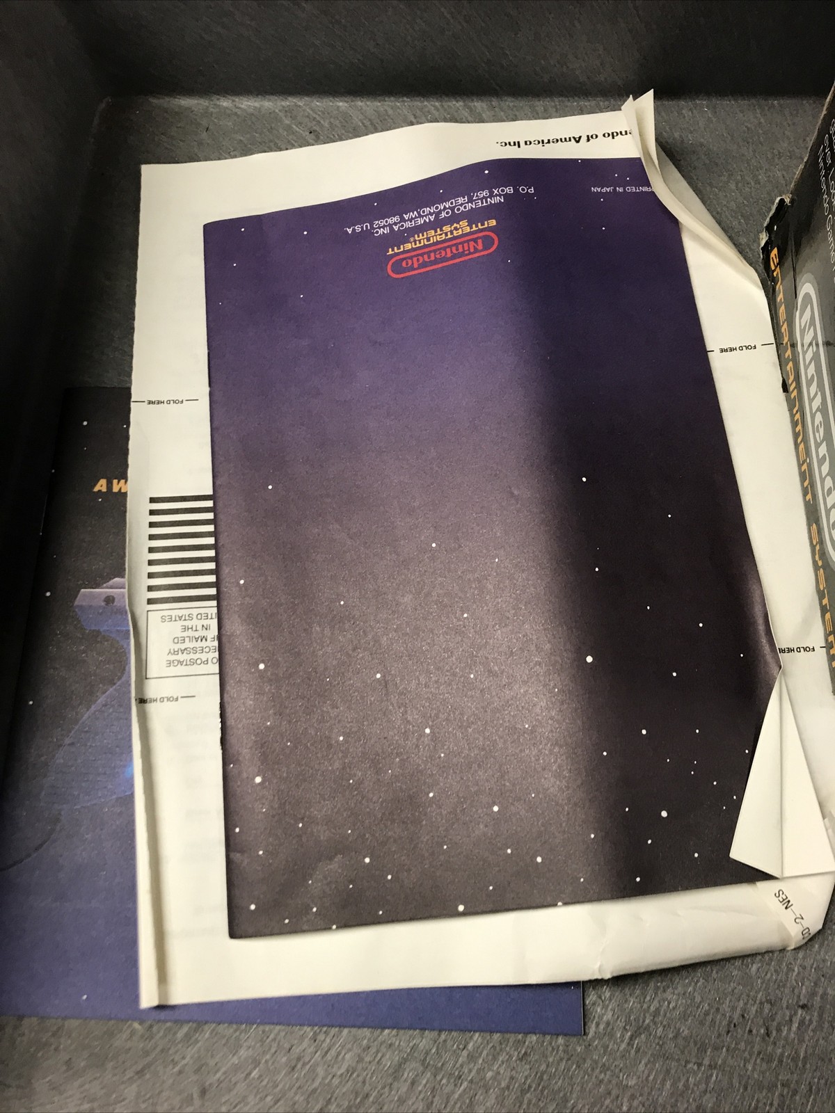 Nintendo NES Action Set Console in Box AS IS