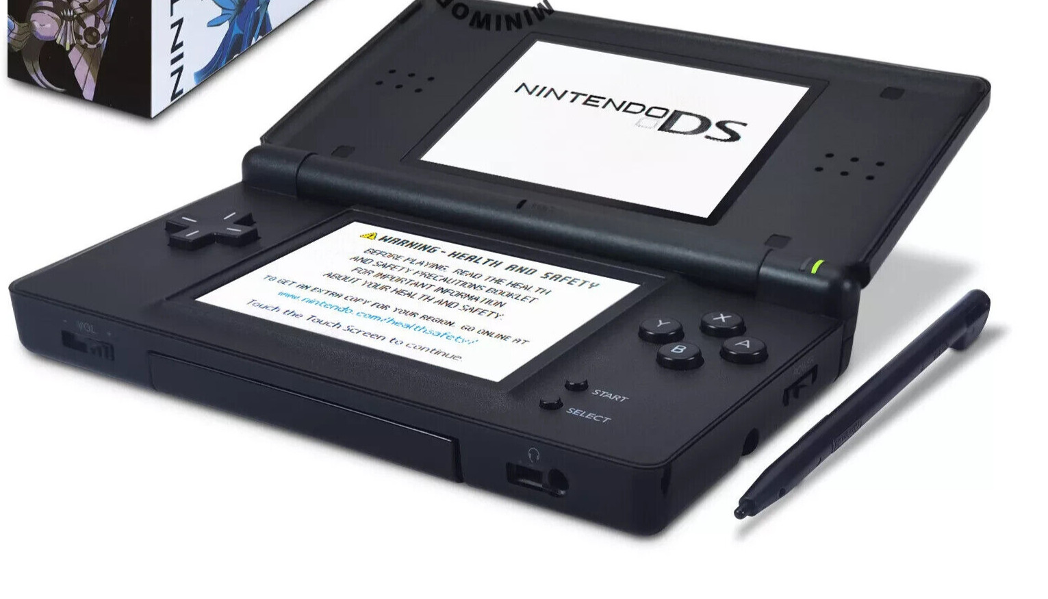 Nintendo DS Launch Edition Graphite Black Handheld System