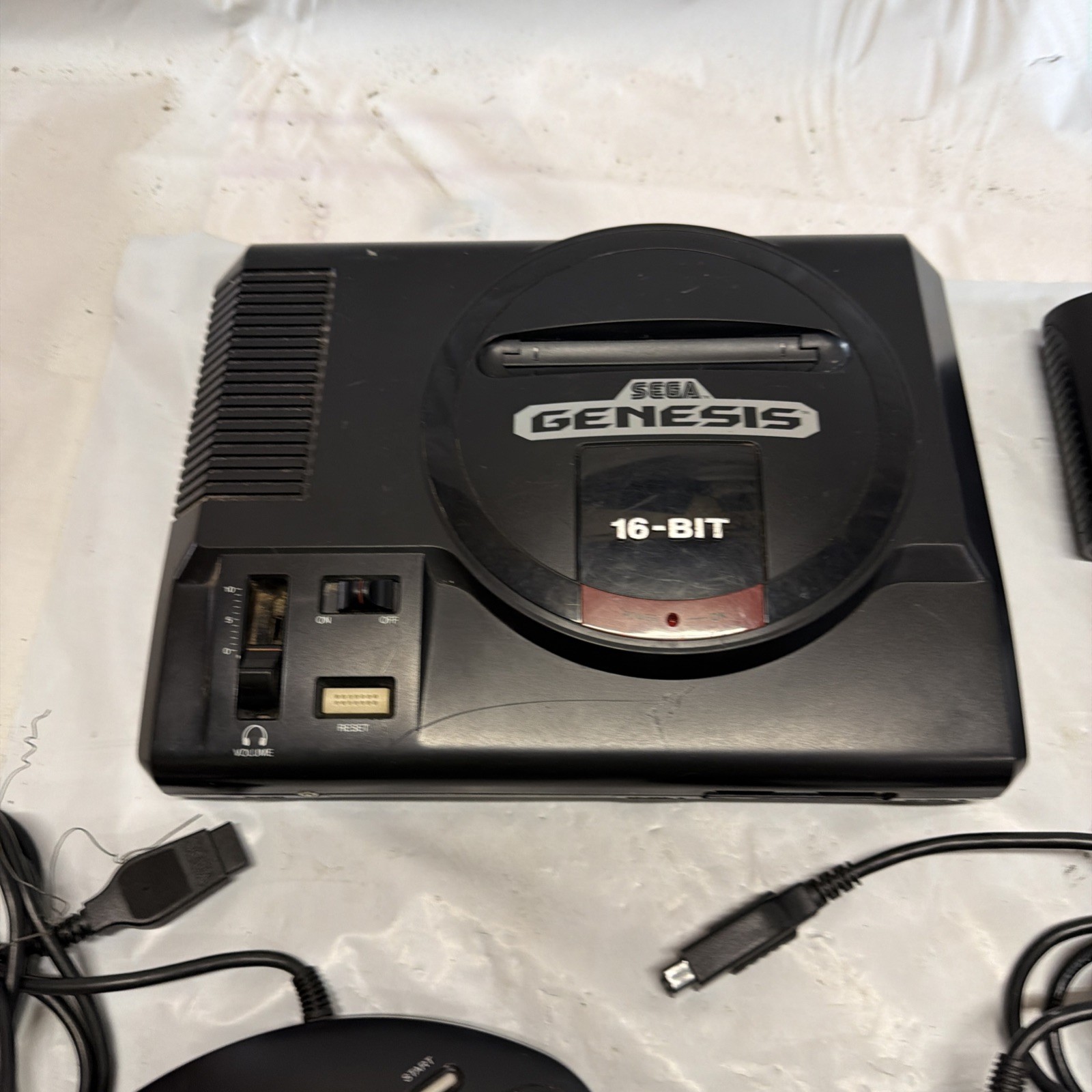 Sega Genesis Model 1601 Console Bundle Tested Working 2 Controllers With MINI