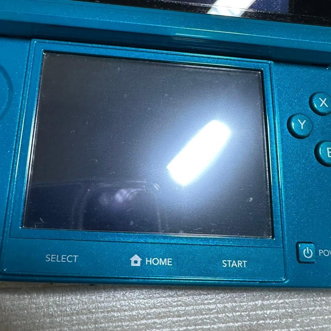 Nintendo 3DS Aqua Blue Console Boxed Complete Set 6572