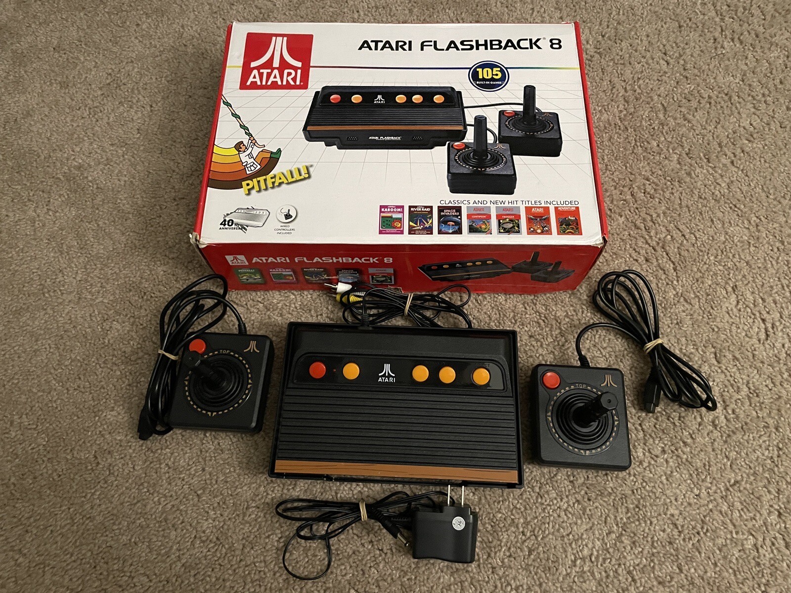 Atari Flashback 8 w/ 105 Built-in Classic Games – Used