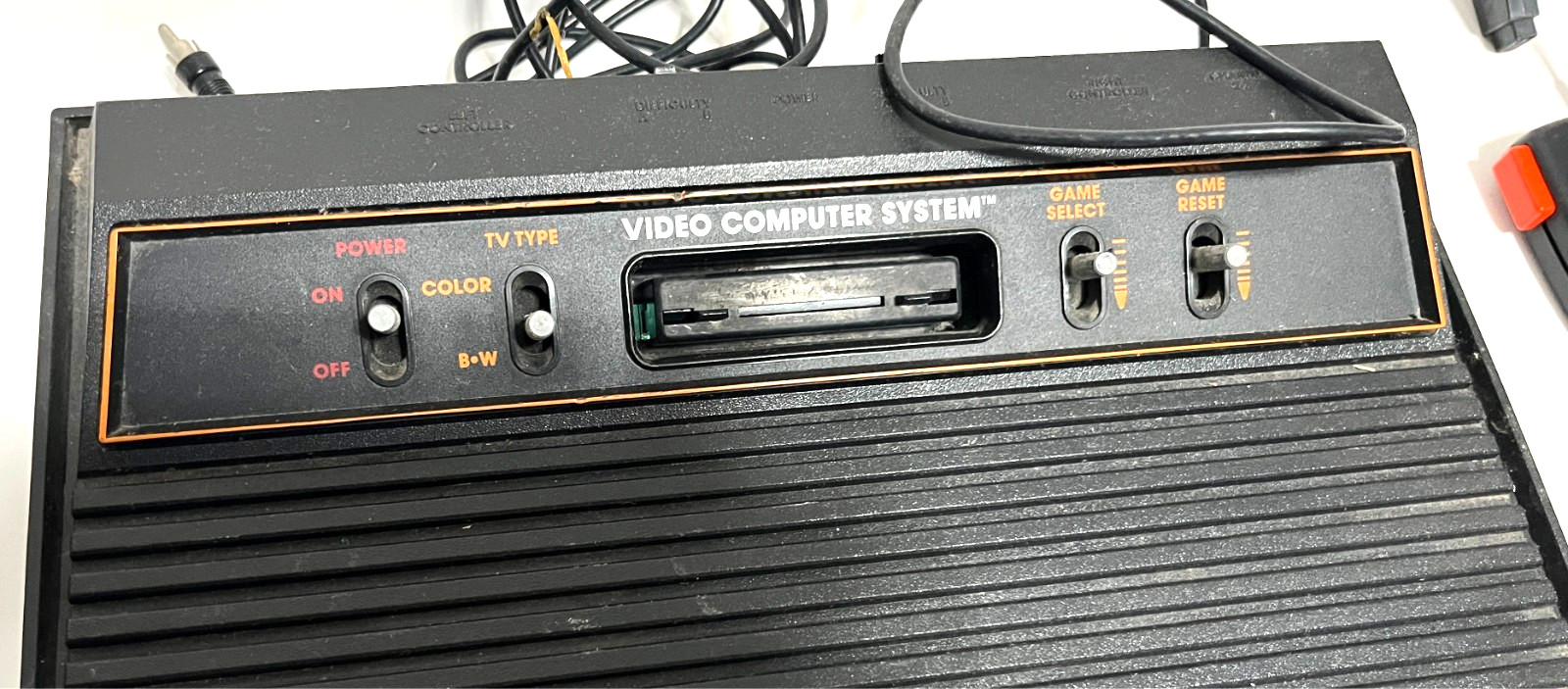 ATARI CX-2600 Console “Bundle” Controllers 32x Games Binders Joysticks UNTESTED
