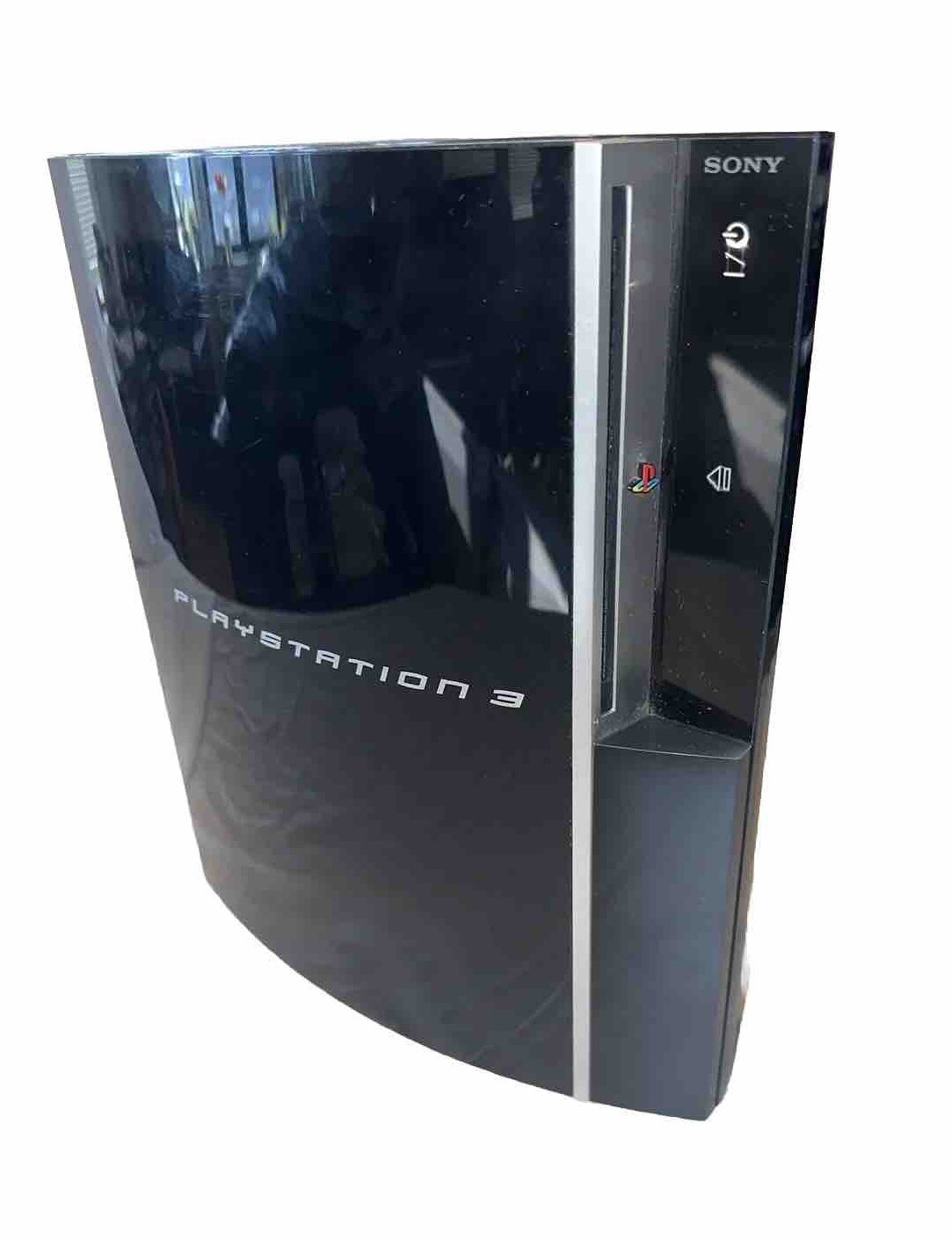 Sony PlayStation 3 PS3 Fat 160 GB Console – Piano Black TESTED & Manual + Games￼