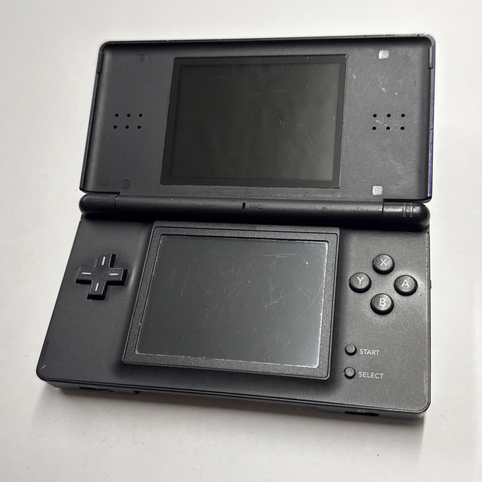 Defective – Nintendo DS Lite Handheld System – Cobalt Blue Black No Power 0729