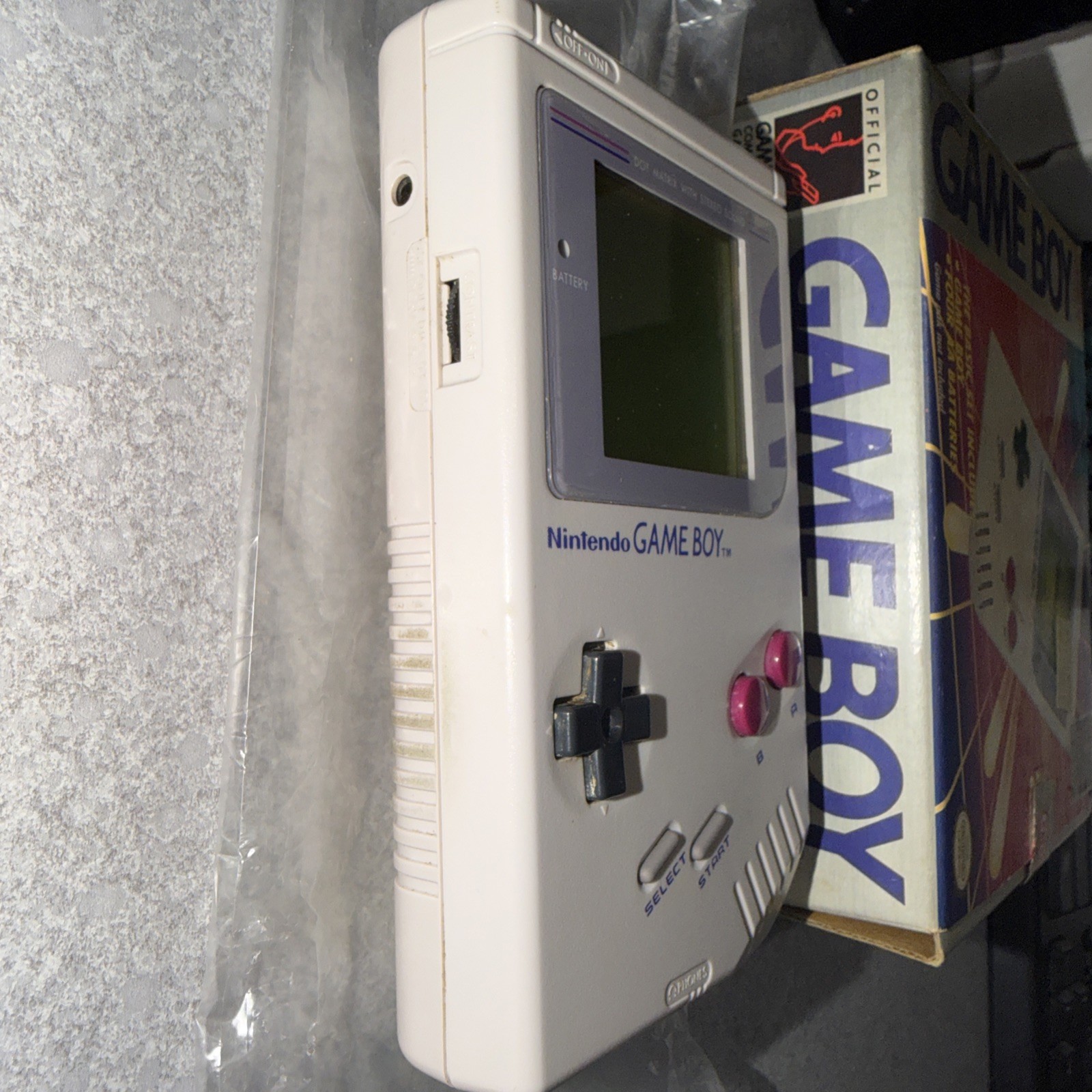 Nintendo Gameboy 1989 Original System With Box. Tested Works Great
