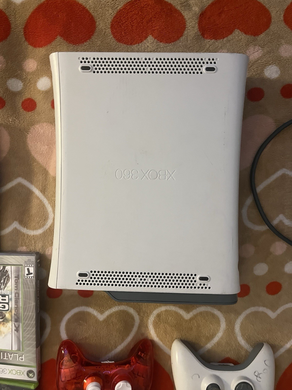 Microsoft XBox 360 Pro White Video Game Console Gaming System HD Bundle