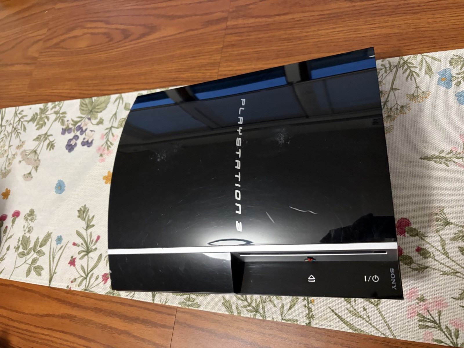 Sony PlayStation 3 80GB PS3 Console CECHL01 Only – Only Displays In AV