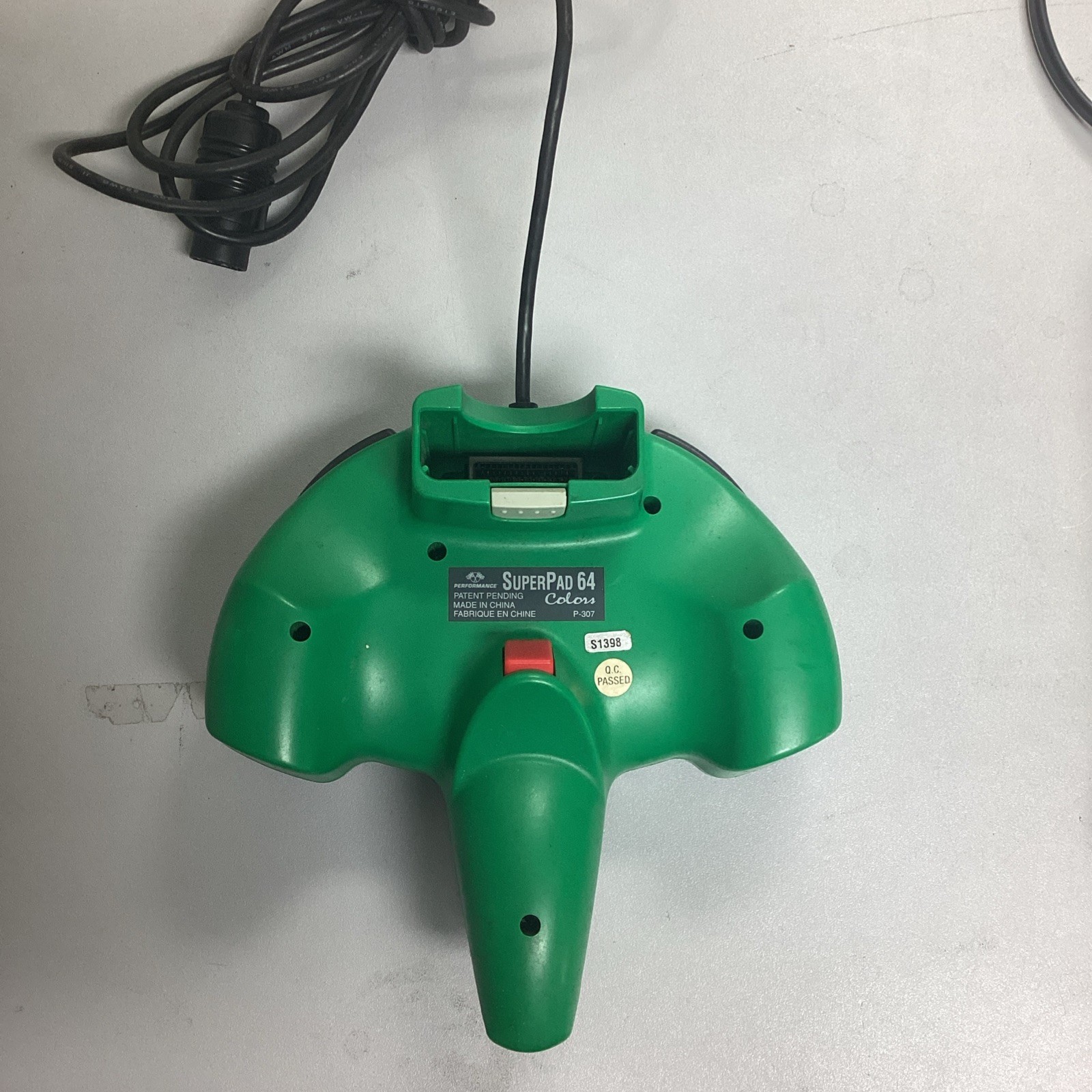 Nintendo 64 NUS-001 Console – Includes Green Controller – No AV Cable
