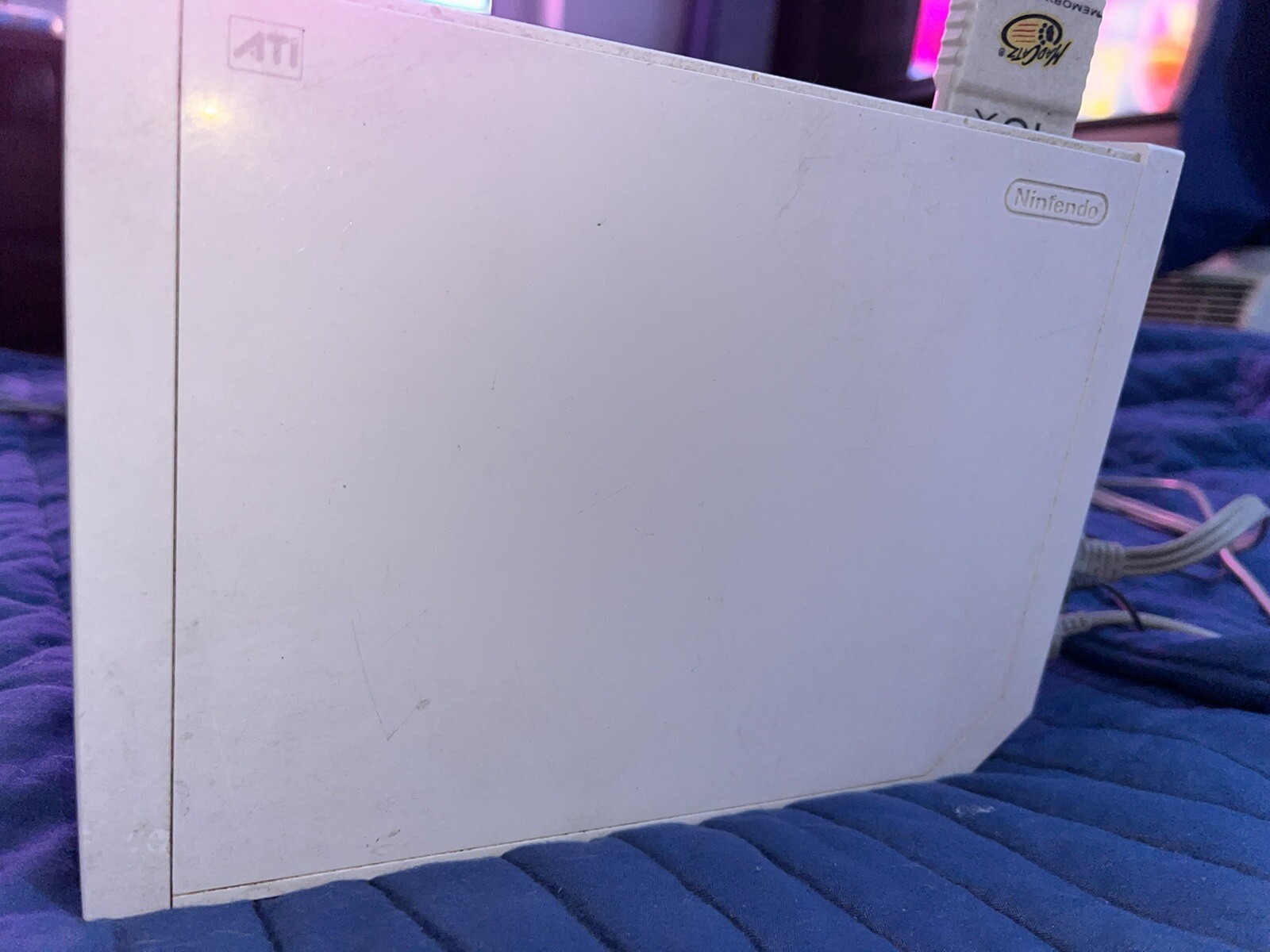 Nintendo Wii Console – TESTED – Includes 2 Controllers and AV Adapter