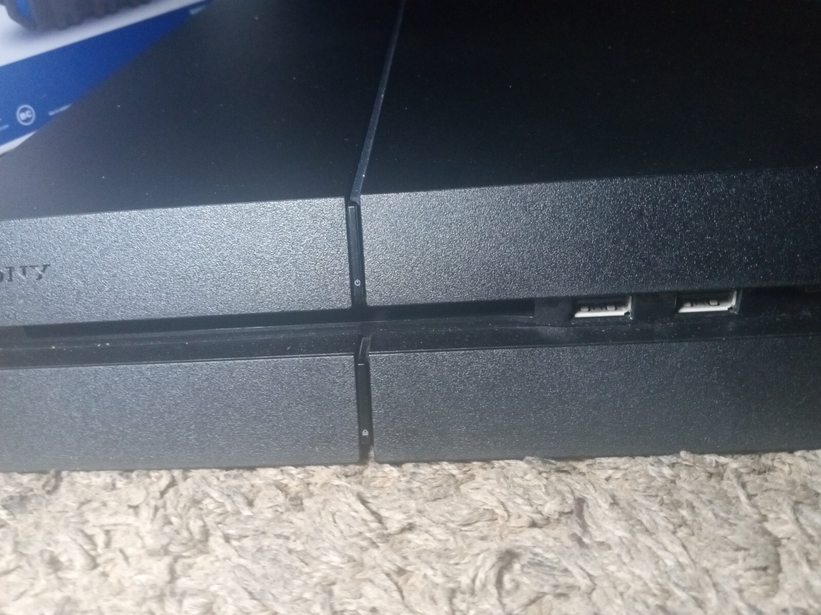 PS4 1TB BLACK CONSOLE SYSTEM -BLACK 12 LBS – GOOD -slightly used