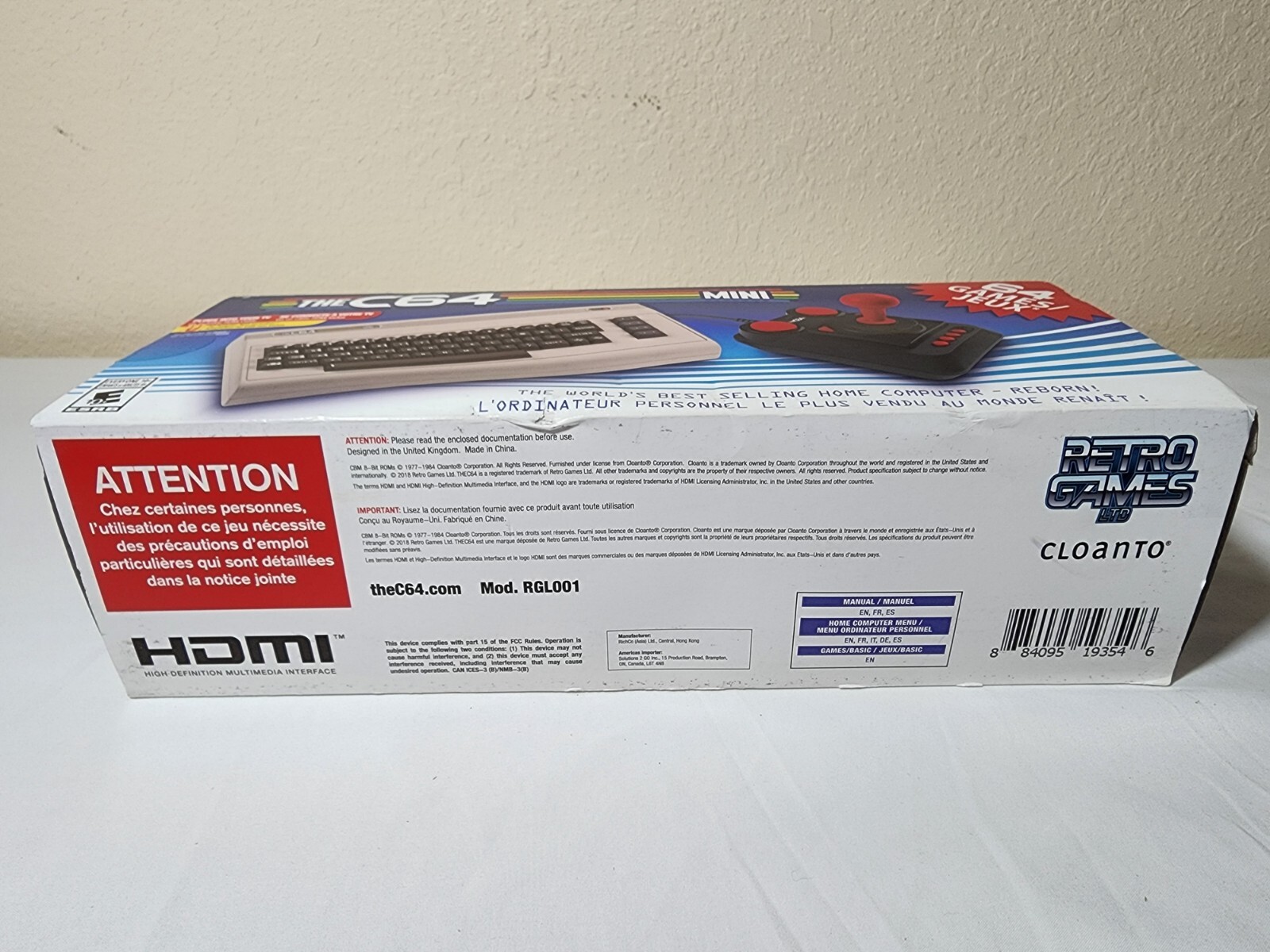 C64 COMMODORE 64 MINI CONSOLE SYSTEM
