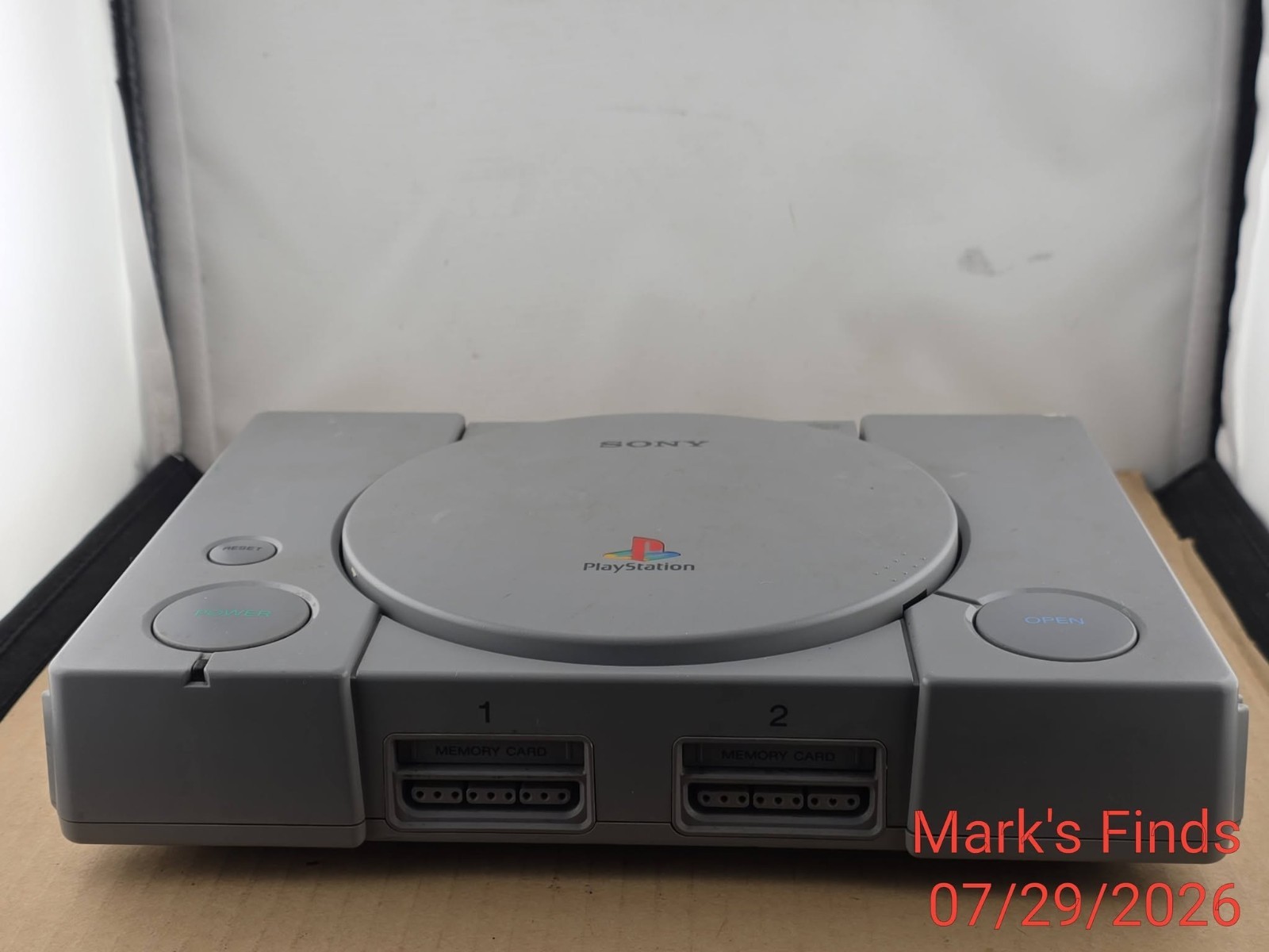 Sony PlayStation 1 – PS1 – Console SCPH-5501 W/ Controller & Cords 1 Game Tested