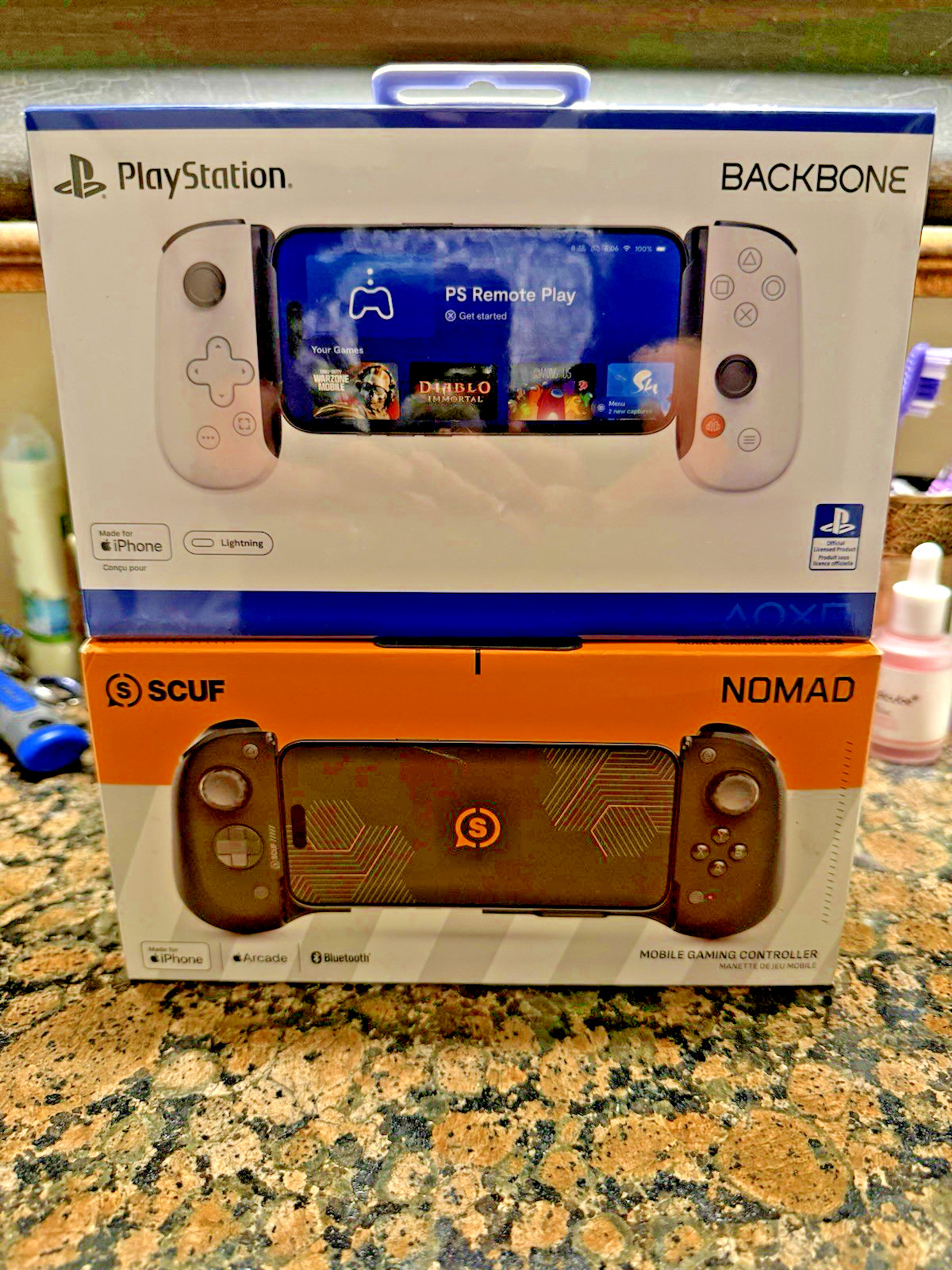 Sony PlayStation Backbone/SCUF Nomad Controller BUNDLE