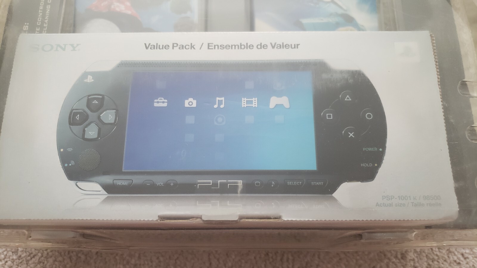 Sony PSP 1000 Launch Bundle Wipeout Pure Hot Shots Golf RARE COLLECTIBLE – NEW