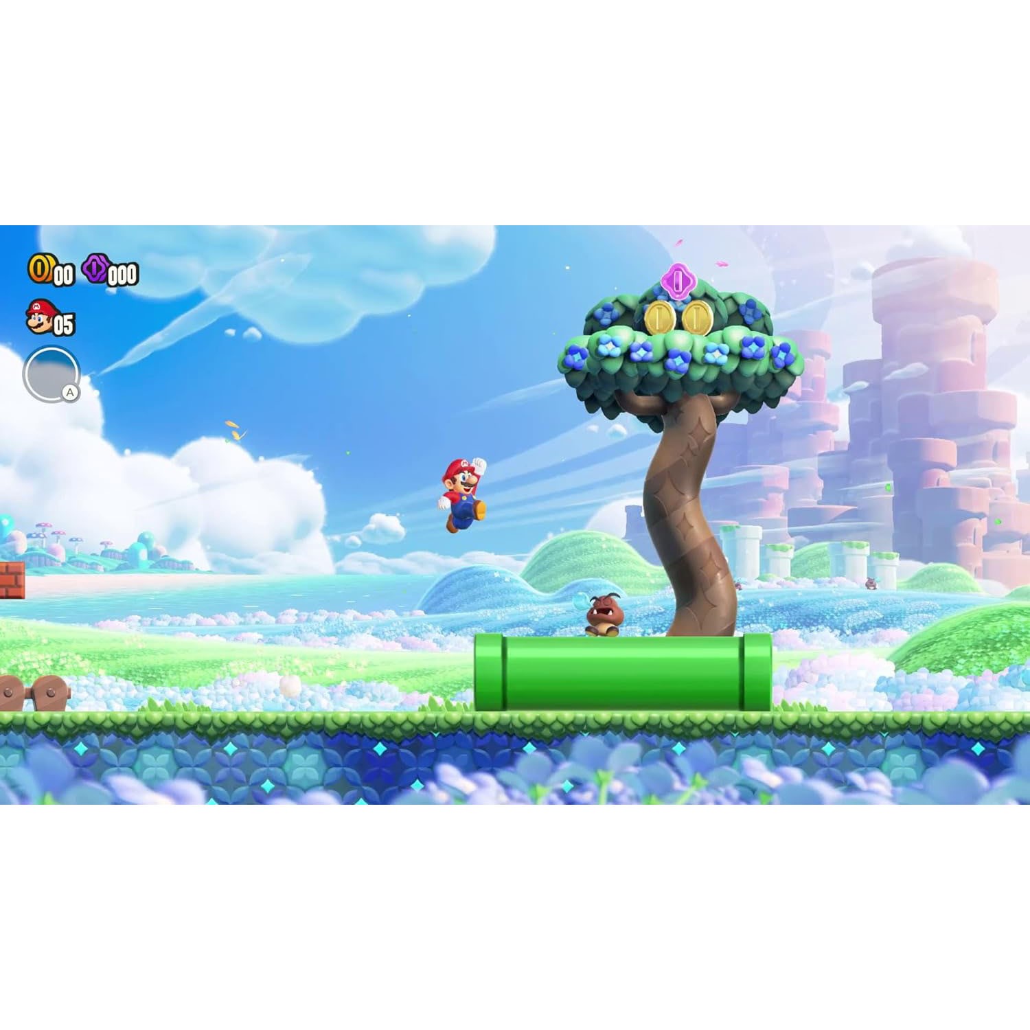Nintendo Switch OLED Super Mario Bros. Wonder Bundle + 3 Month Online Membership