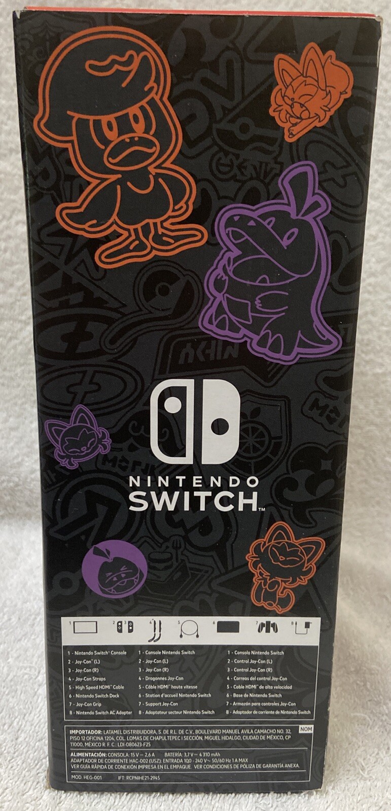 Nintendo Switch (OLED) Pokémon Scarlet & Violet Edition NIB