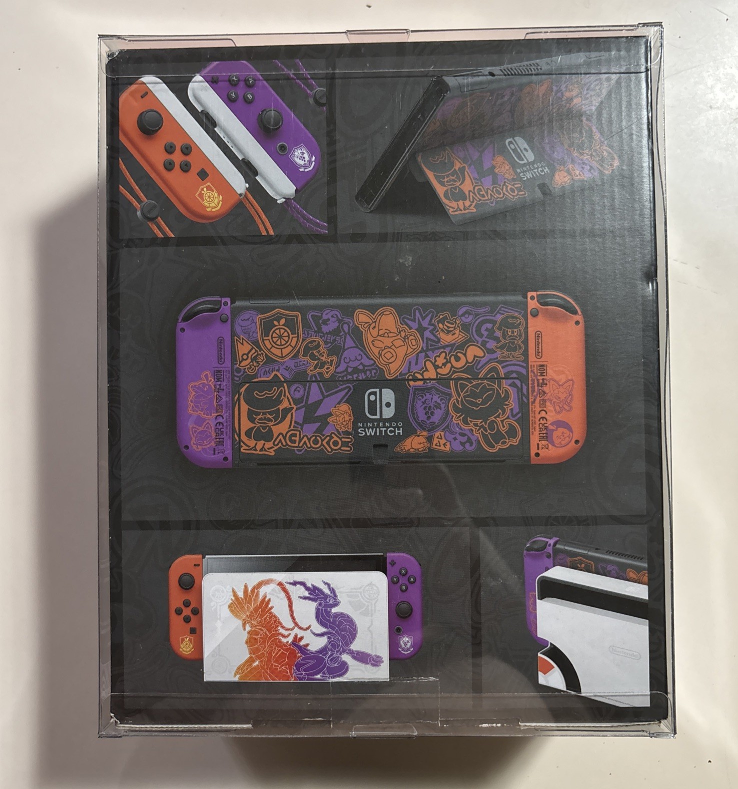 Nintendo Switch (OLED Model) HEG-001 Pokémon Scarlet & Violet Edition 64GB” New