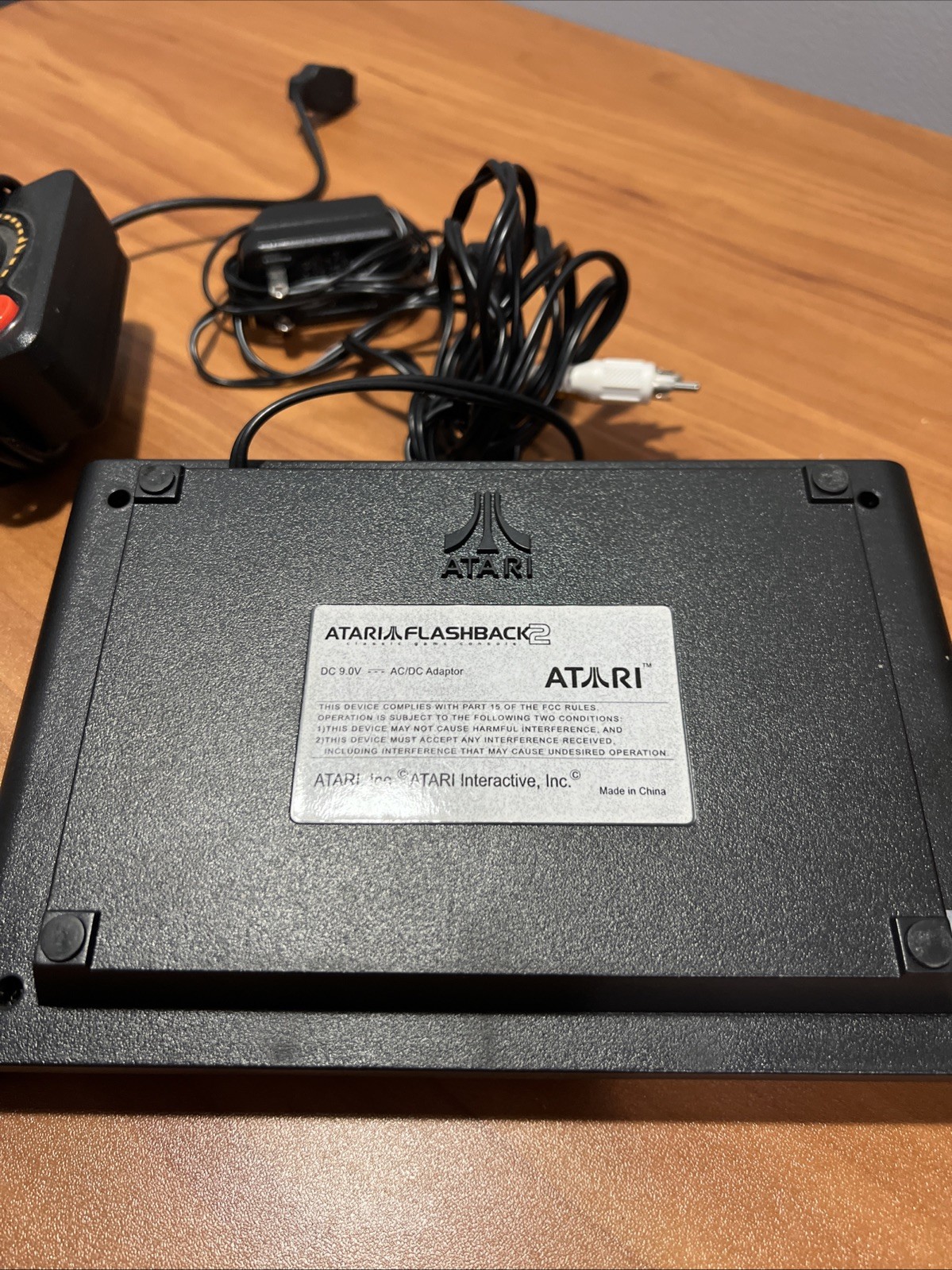 Atari Flashback 2 Wired Plug And Play Game Console W/2 Controllers- Working