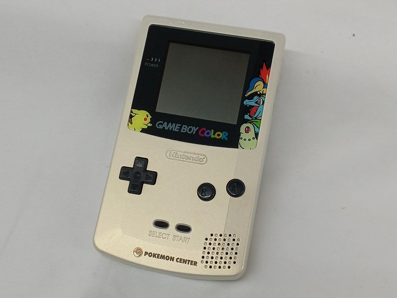 Nintendo Game Boy Color CGB-001 Pokémon Gold & Silver Memorial Edition 2850