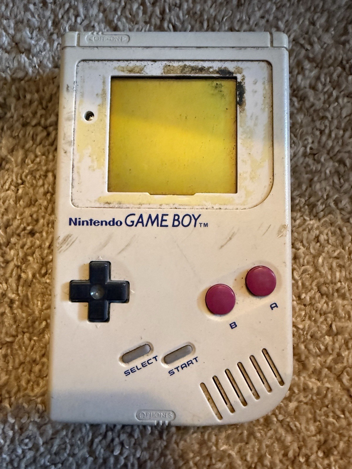 Nintendo Game Boy DMG-01 Lot of 2 Parts Repair Manual Cases OEM 1989
