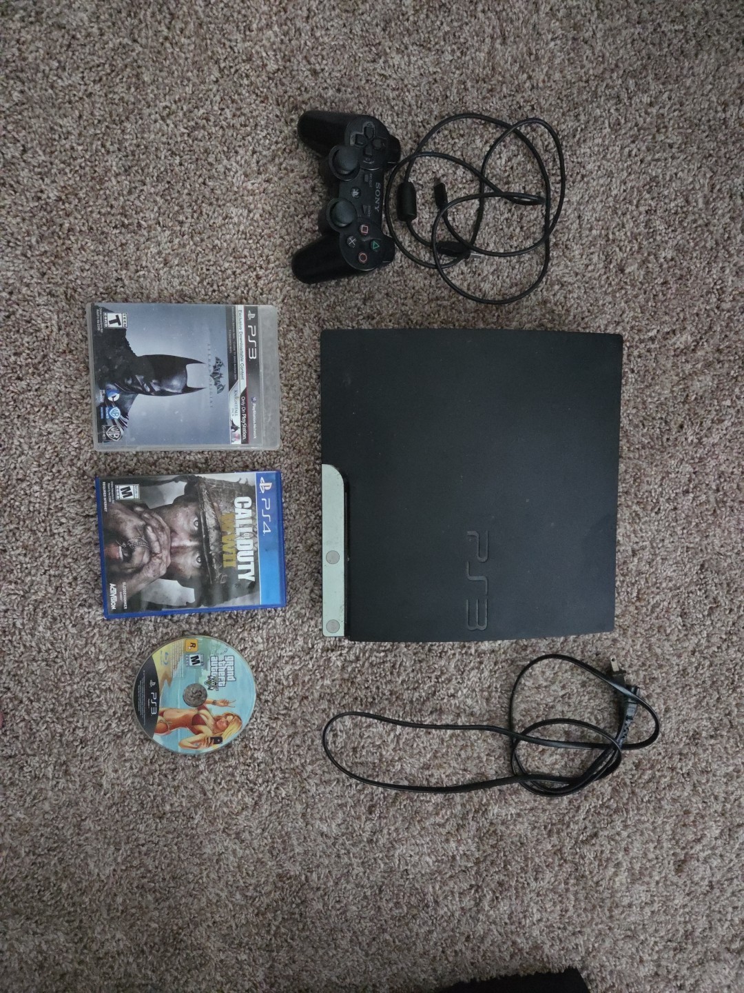 Sony PlayStation 3 Console Bundle with Games and Accessories