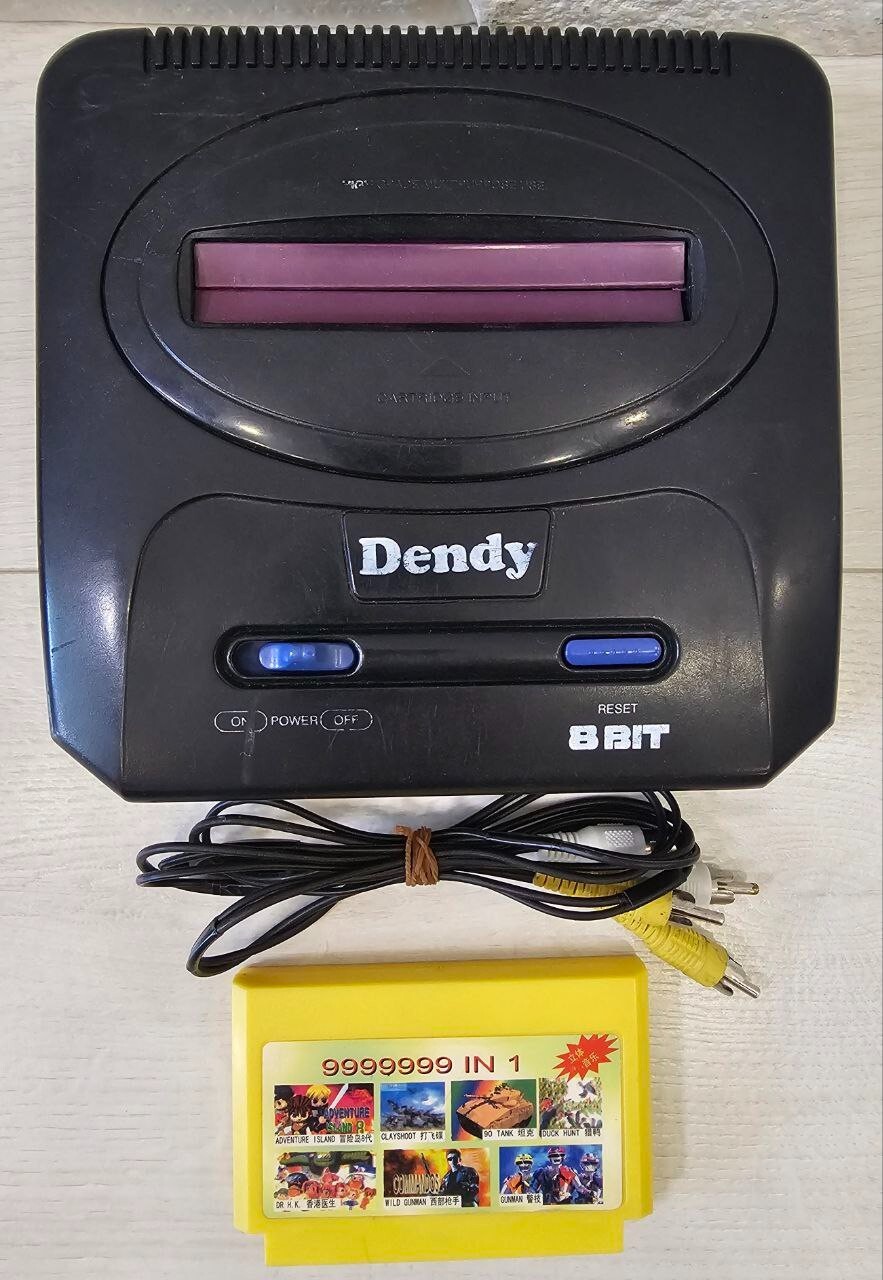 Vintage Retro 1990s Game Console 8 bit Dendy Computer Video TV for repair lot 44