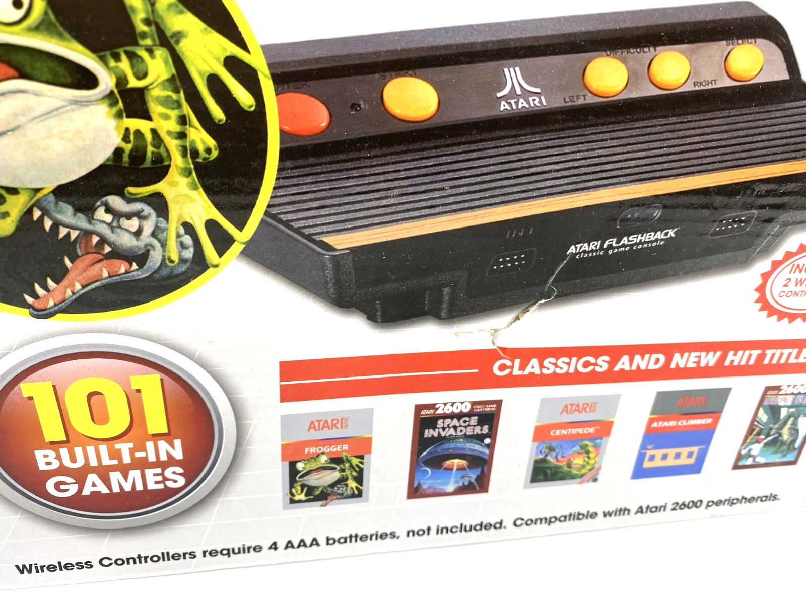 Atari Flashback 7 Classic Console with 101 Games, Controllers, Box, Tested