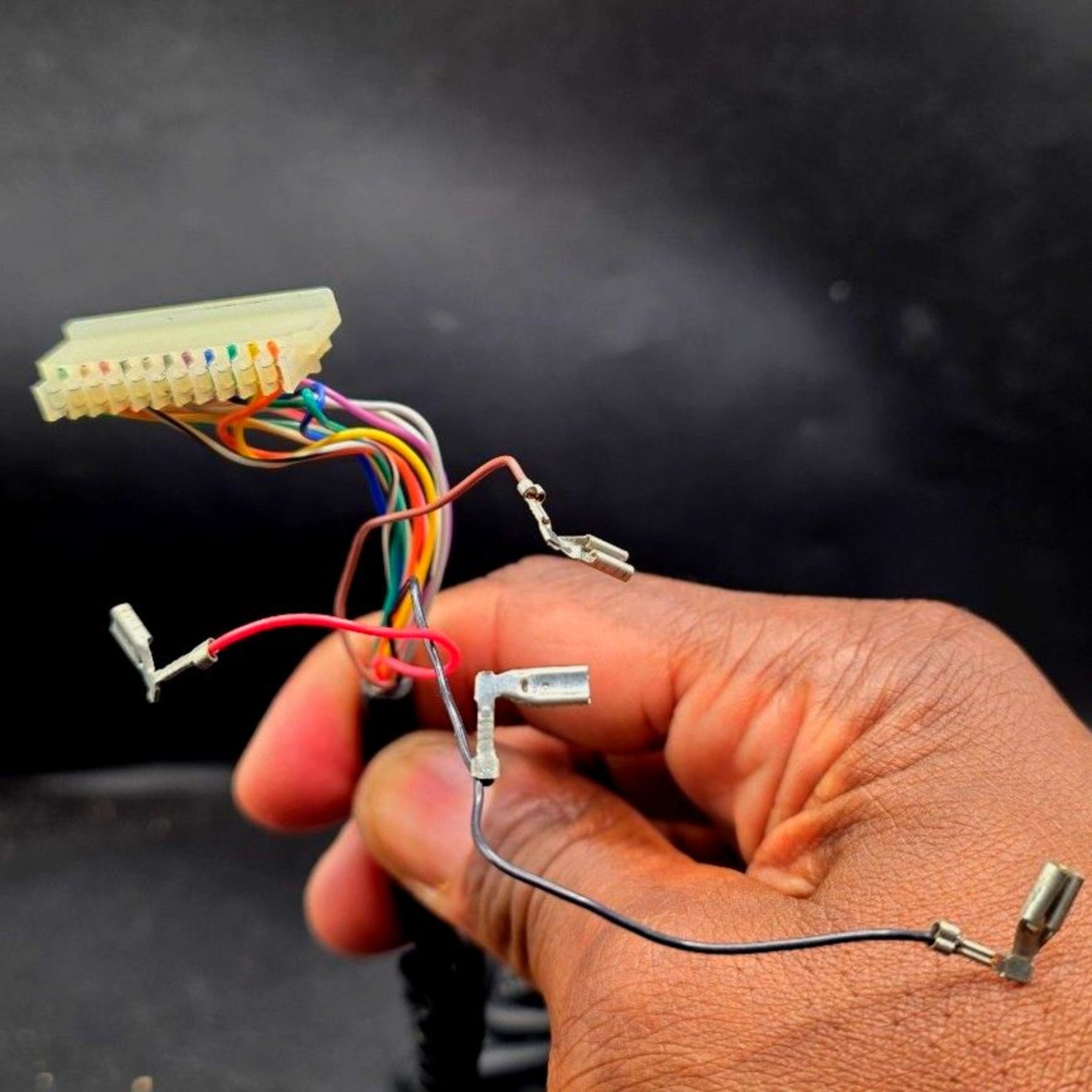 Original Atari 5200 Controller Cable Harness OEM 15-Pin Connector CX-52 Repair