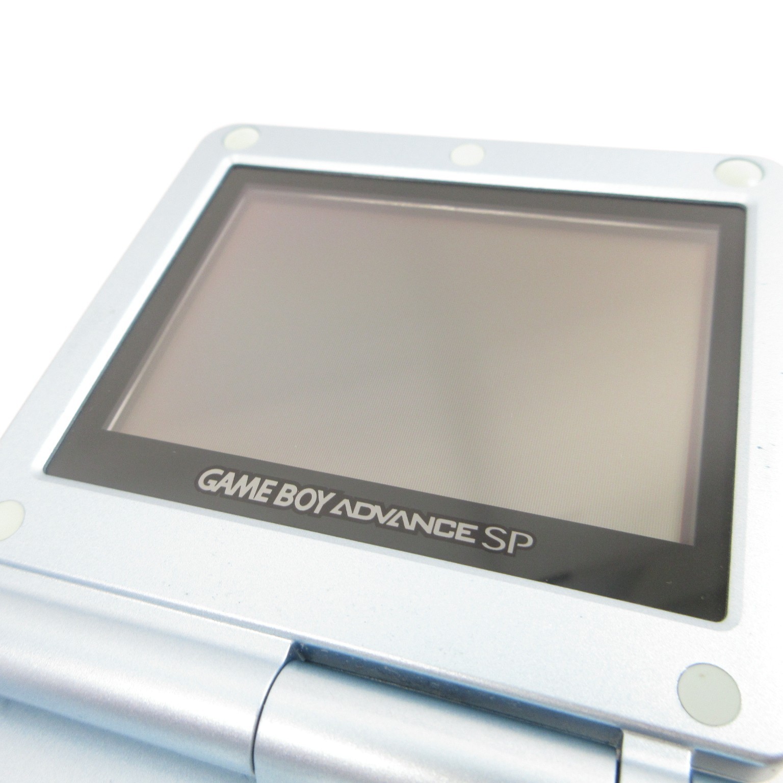 【Excellent】Nintendo GameBoy Advance SP Pearl Blue GBA Console #RET08/0608/01