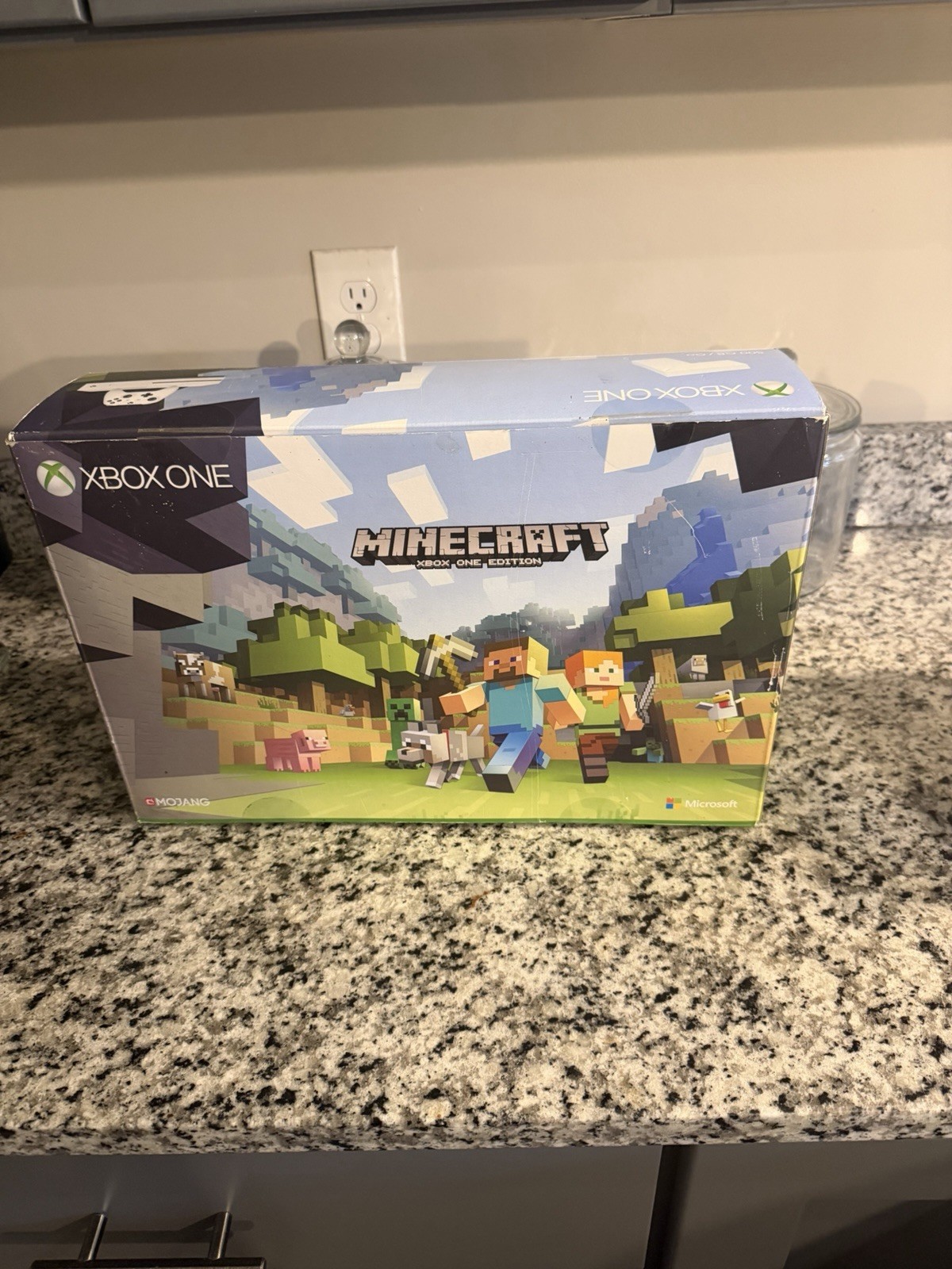 Xbox One S 1TB Console Minecraft Bundle With Controller & Cords. {NO CODES}