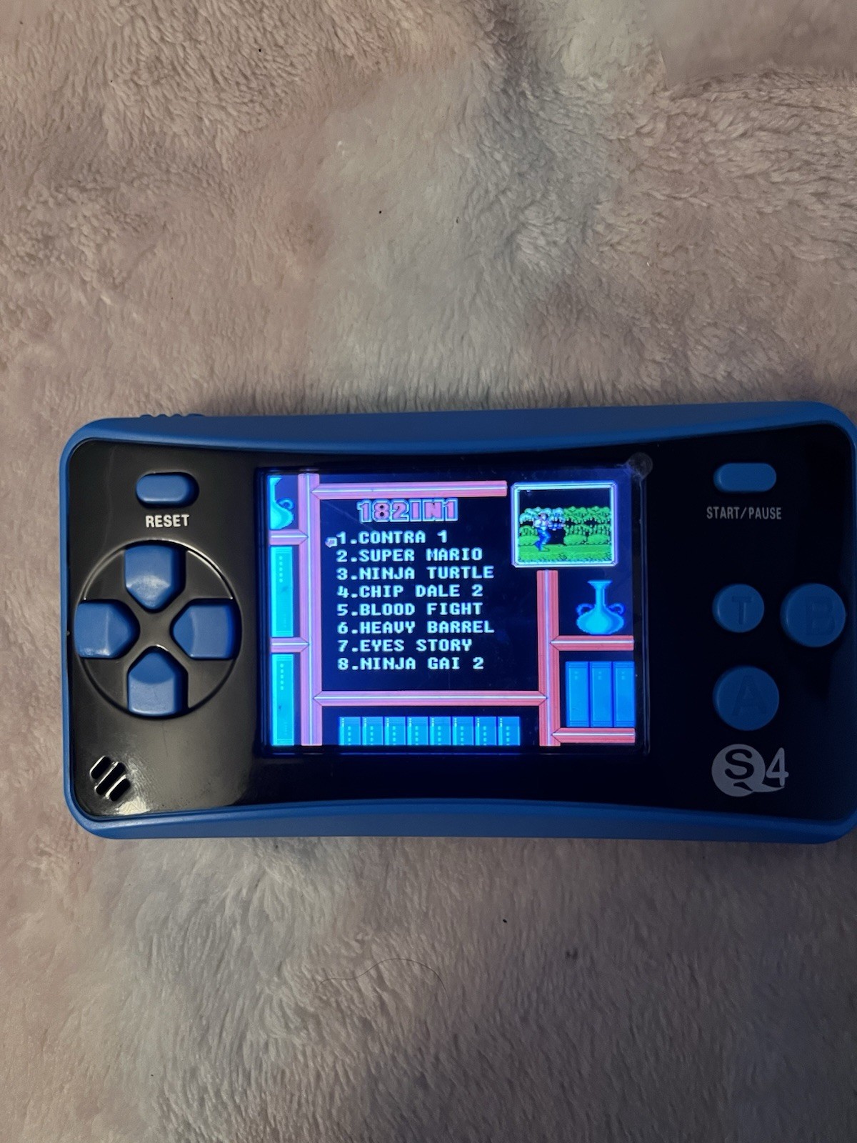 Handheld Game Console 182 Built-in Classic 8-Bit Retro Games 2.5″ LCD Screen
