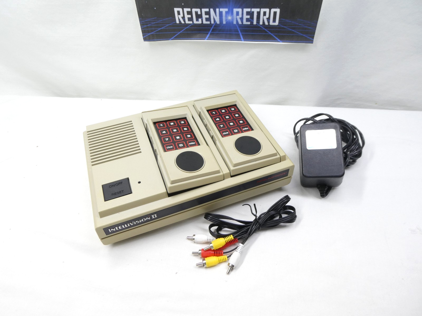 Vtg 1982 Intellivision II Model 5872 Composite MOD New Caps seller reconditioned